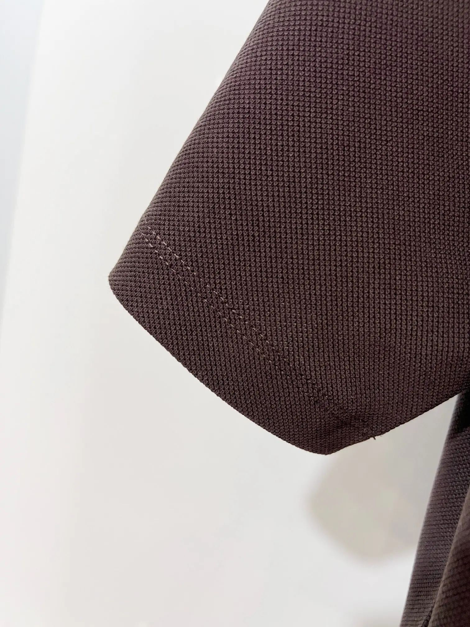 Check-Collar Cotton-Piqué Polo Shirt D15013624 — view 8