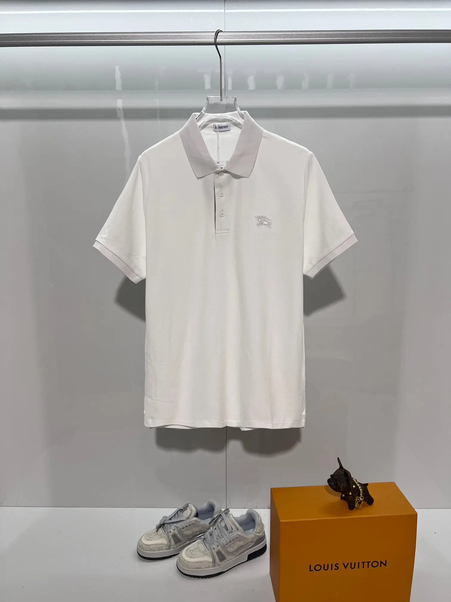 Embroidered Logo Cotton-Piqué Polo Shirt D15013471