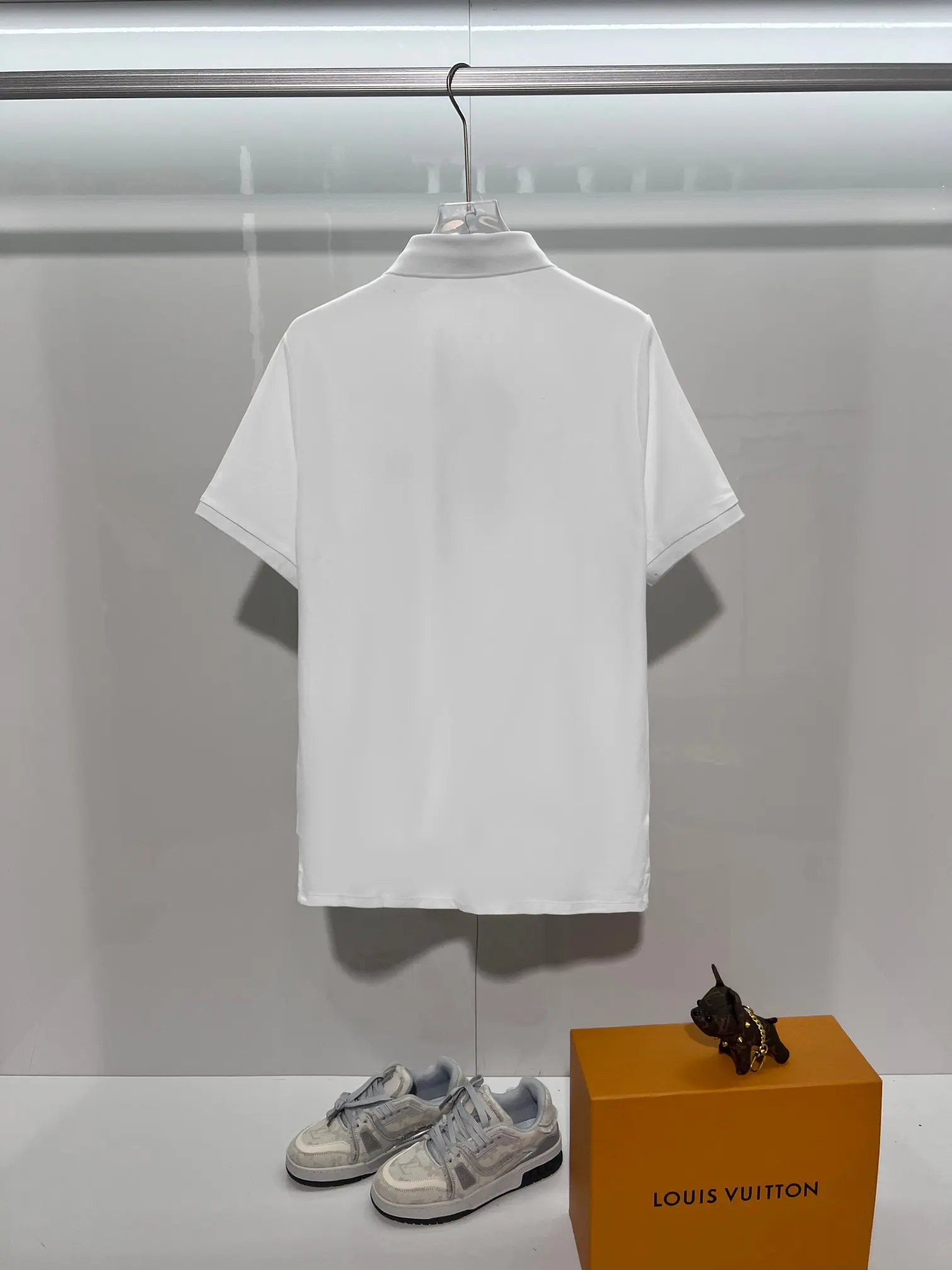 Embroidered Logo Cotton-Piqué Polo Shirt D15013471 — view 2