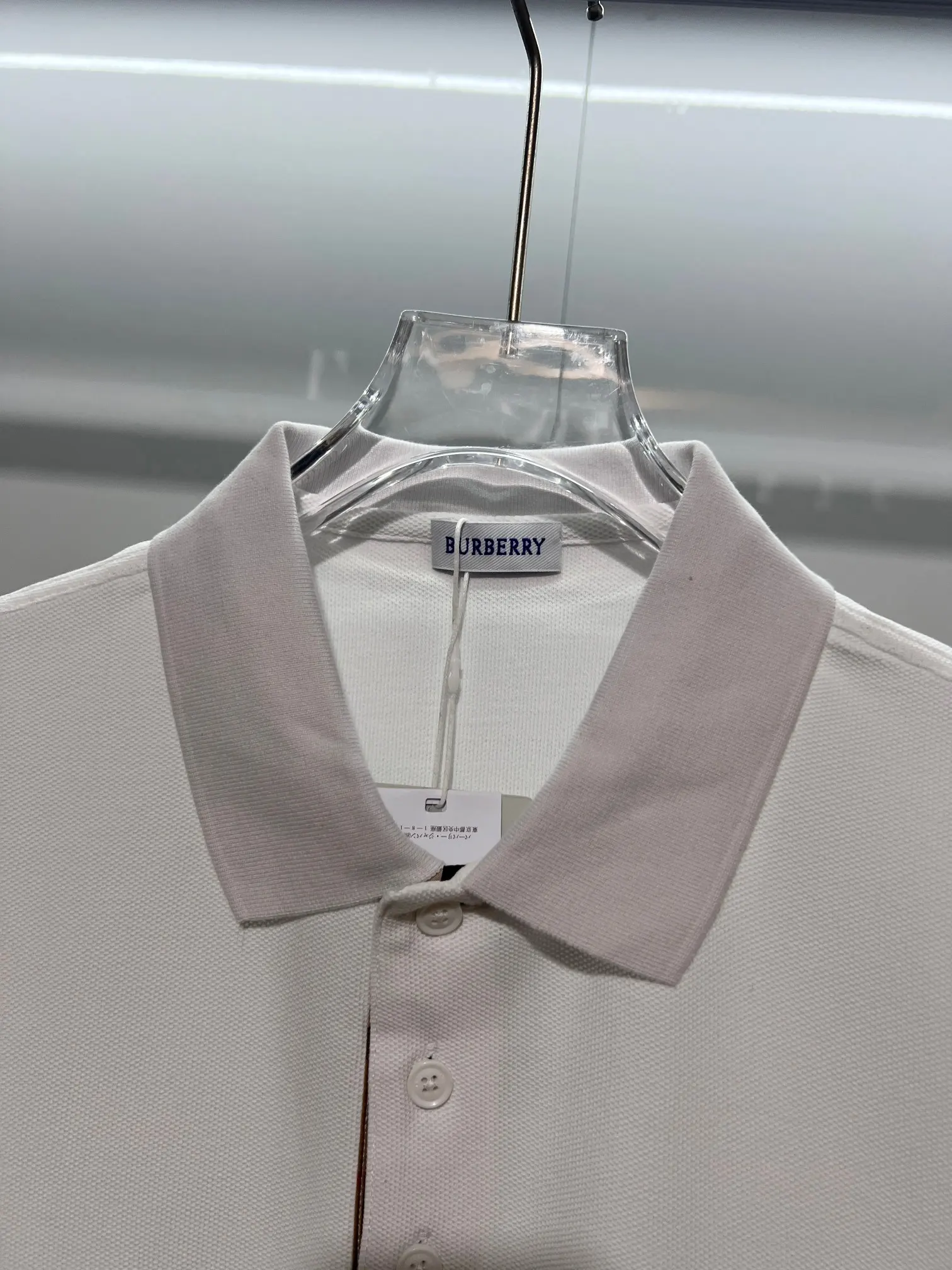 Embroidered Logo Cotton-Piqué Polo Shirt D15013471 — view 6