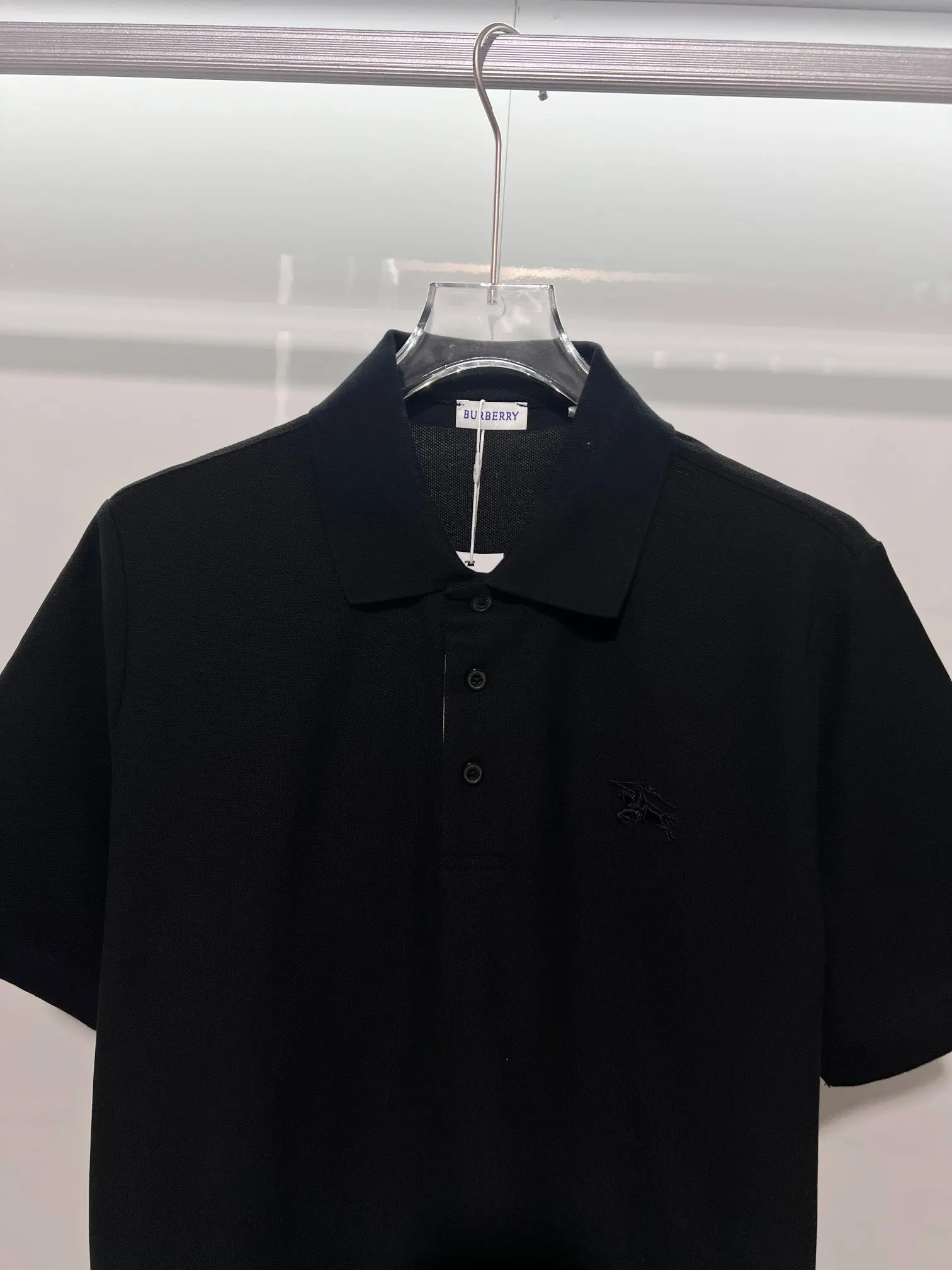Embroidered Logo Cotton-Piqué Polo Shirt D15013472 — view 3