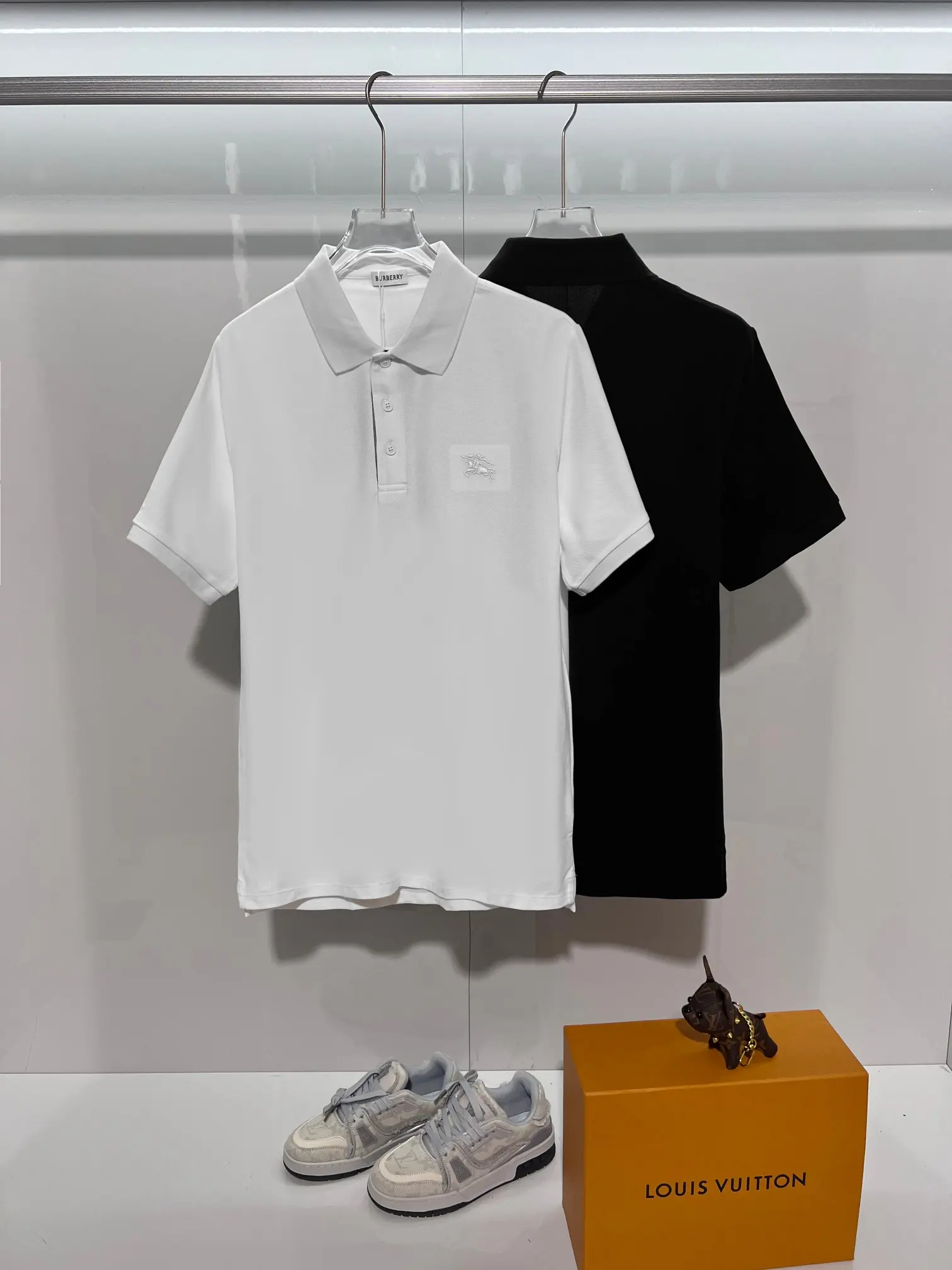Embroidered Logo Cotton-Piqué Polo Shirt D15013472 — view 11