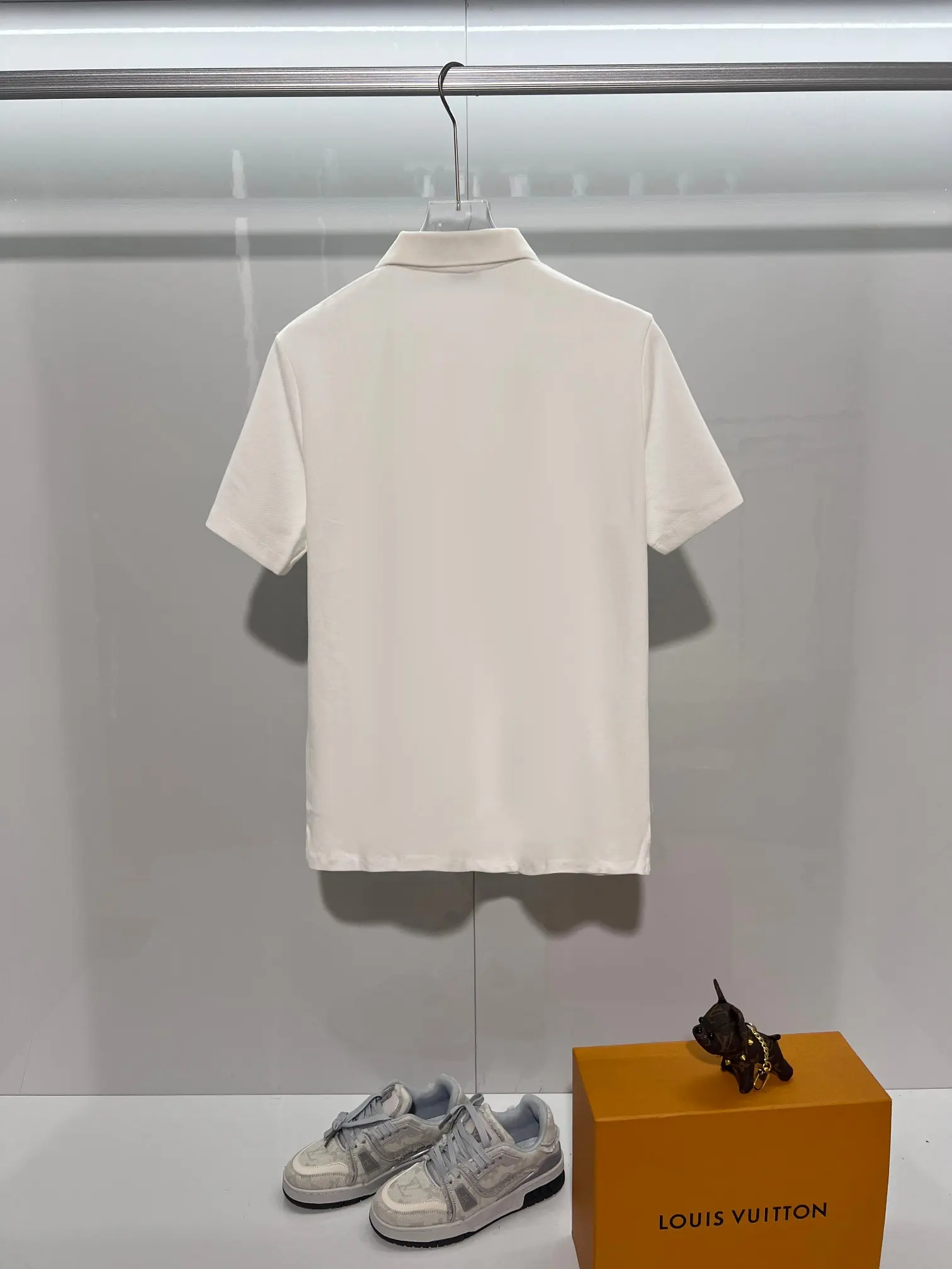Logo-Embroidered Cotton-Piqué Polo Shirt D15013473 — view 2