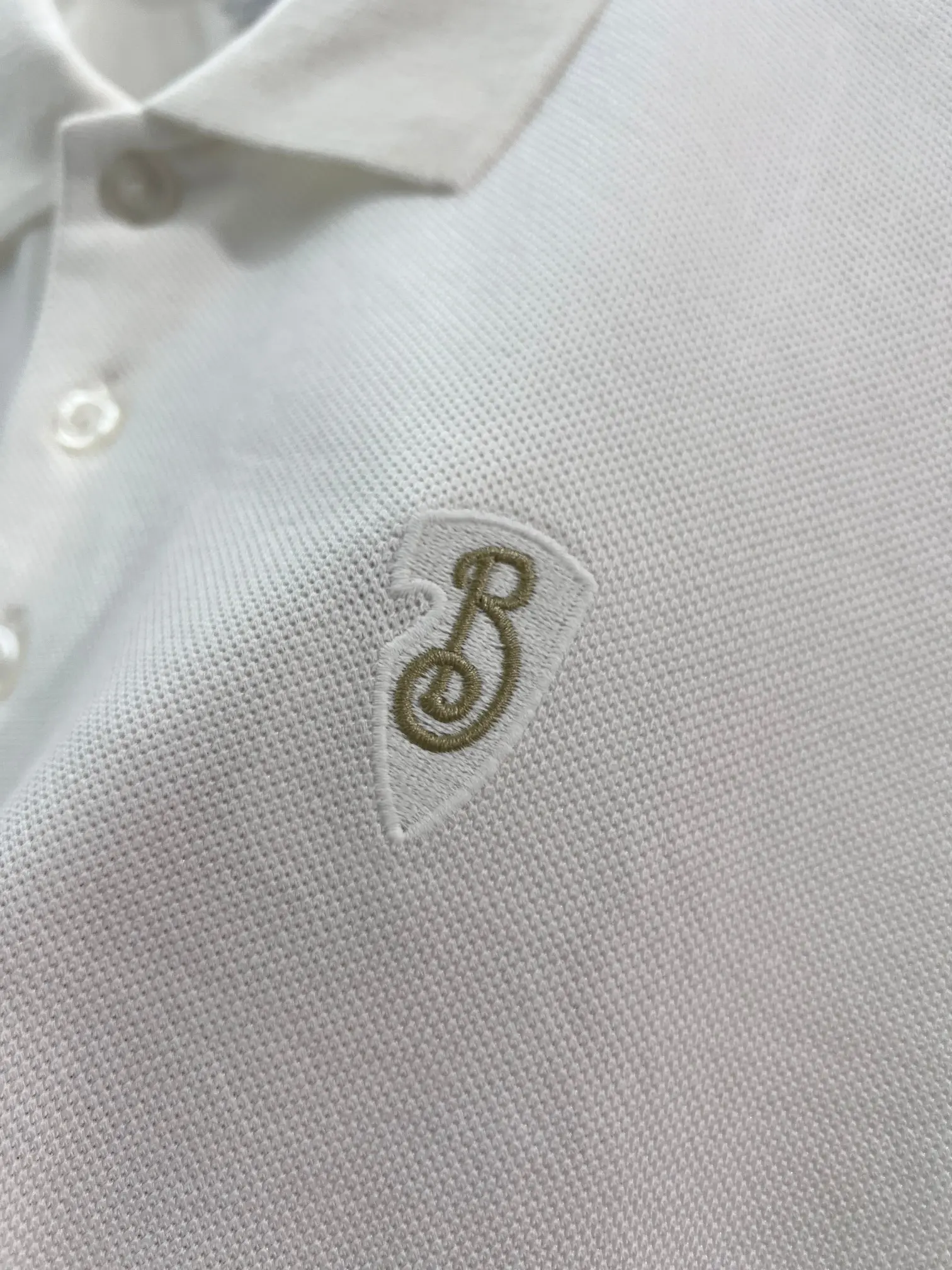 Logo-Embroidered Cotton-Piqué Polo Shirt D15013473 — view 5