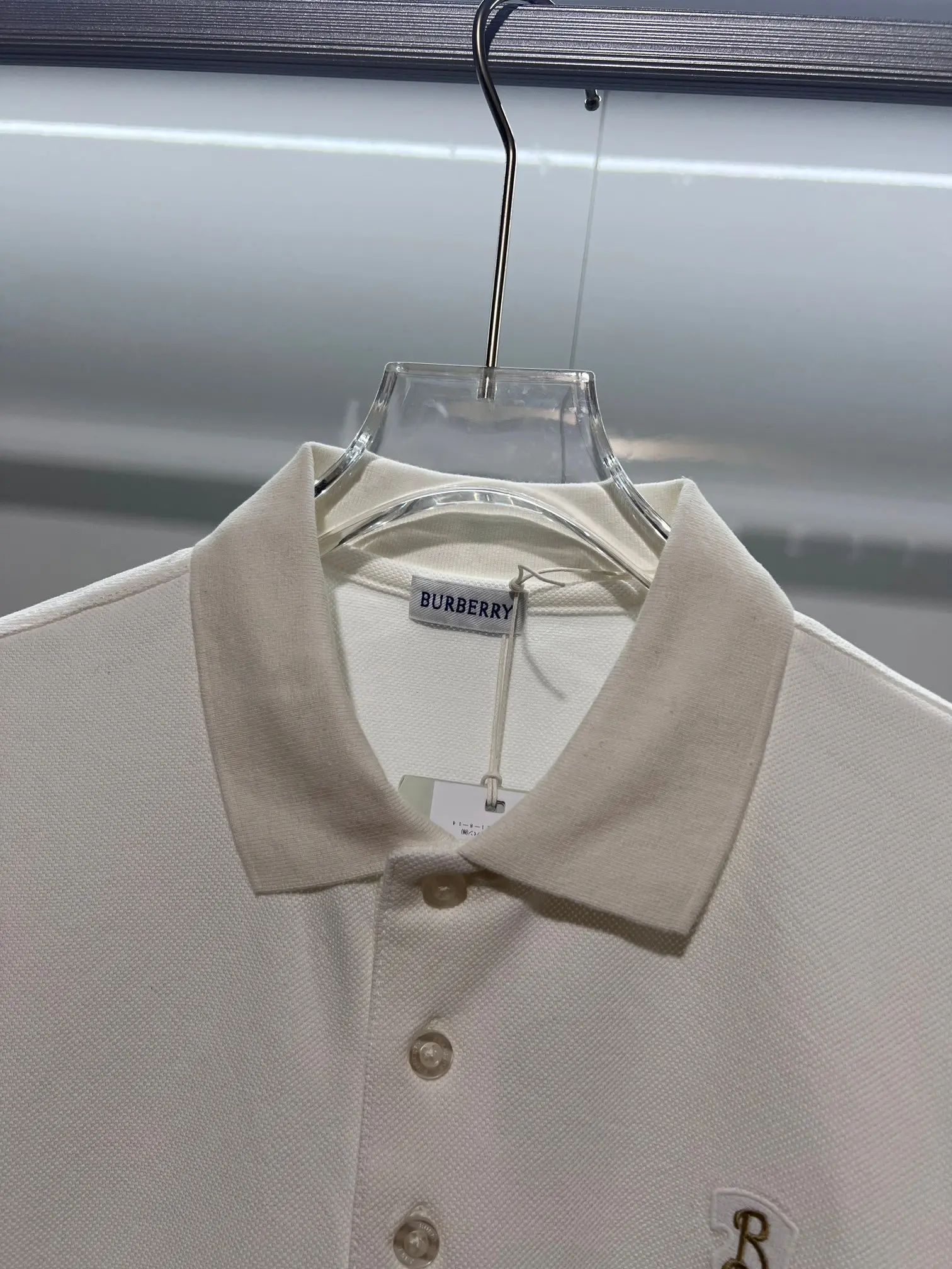 Logo-Embroidered Cotton-Piqué Polo Shirt D15013473 — view 6