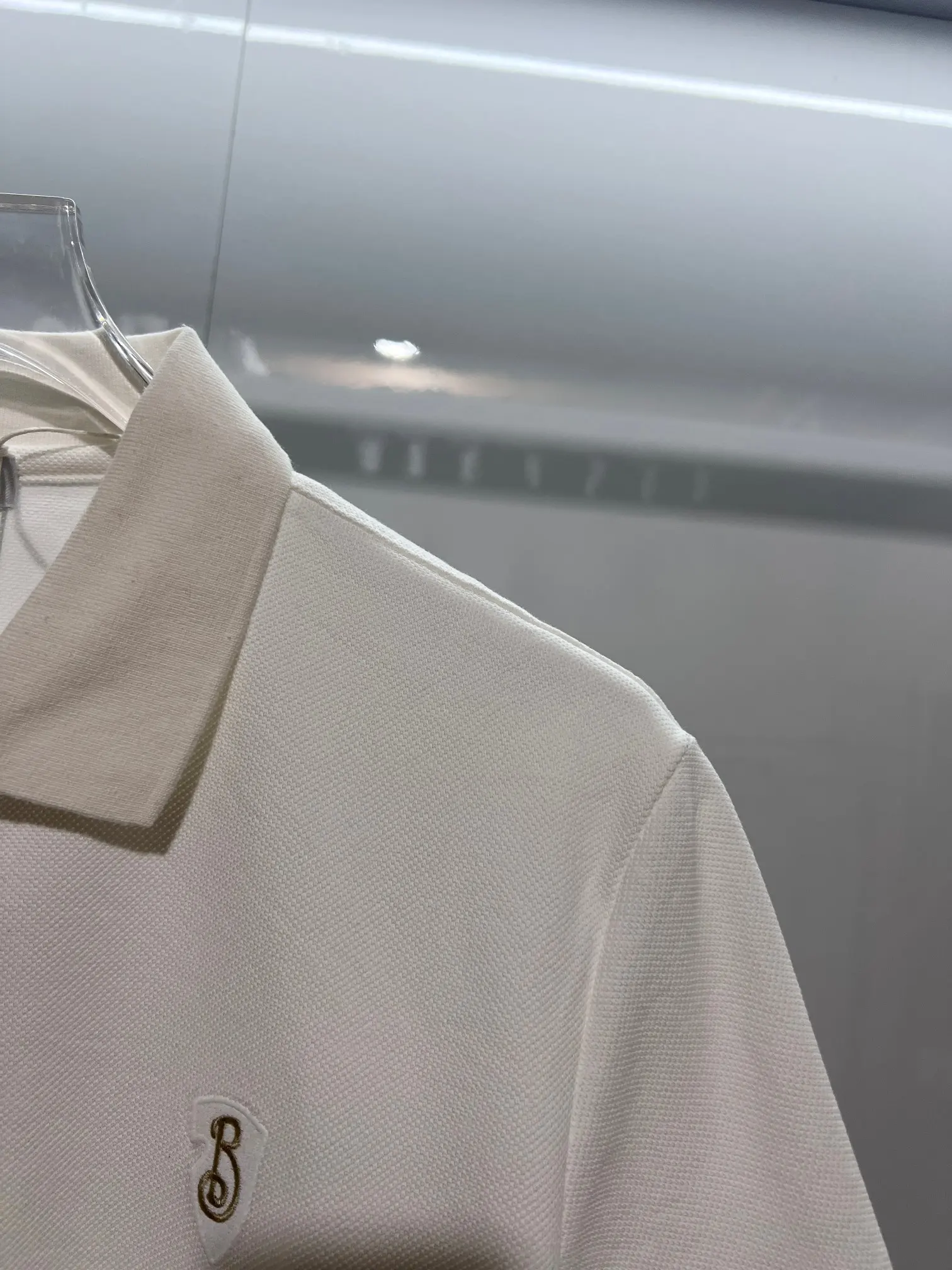 Logo-Embroidered Cotton-Piqué Polo Shirt D15013473 — view 7