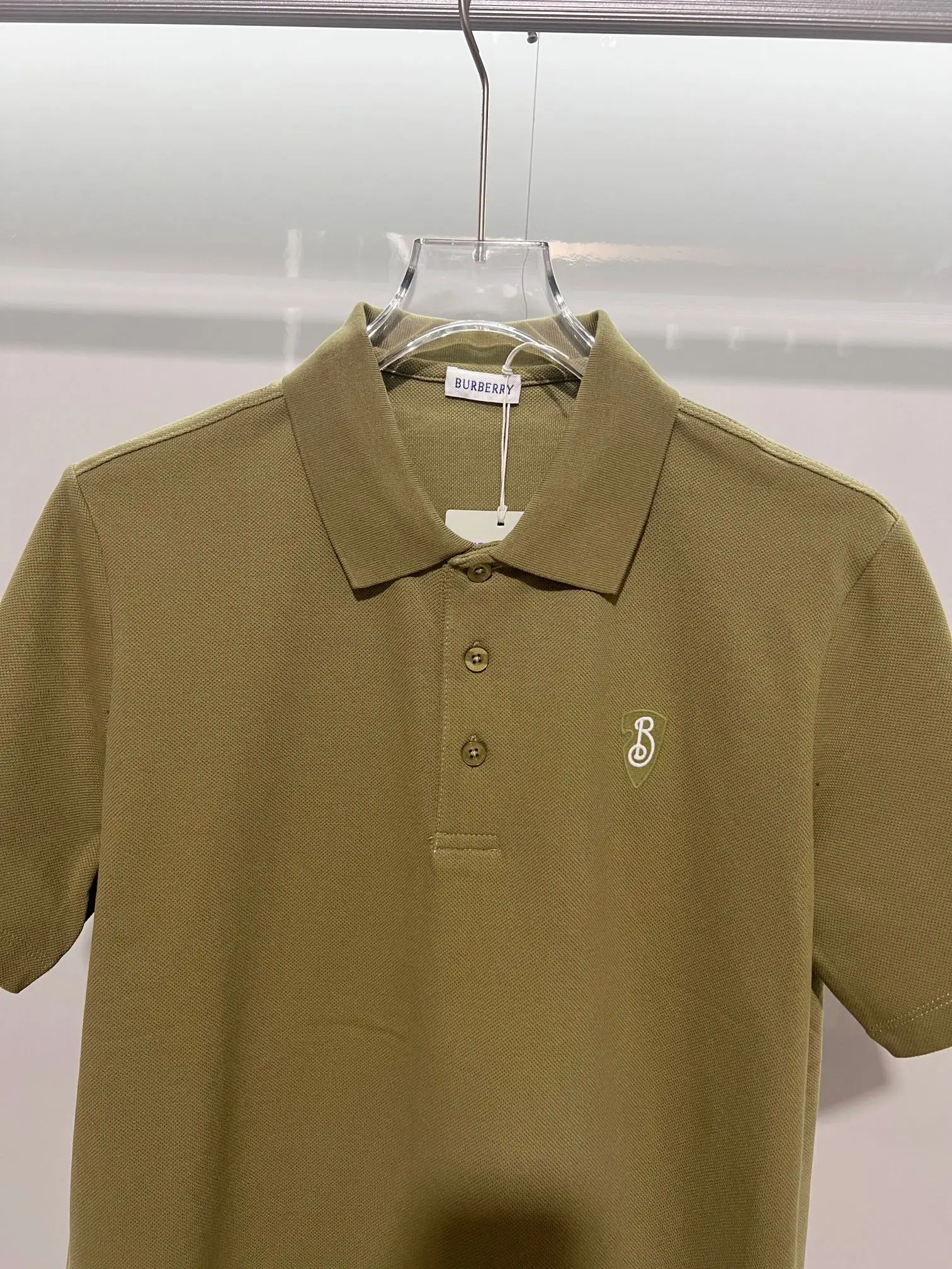 Logo-Embroidered Cotton-Pique Polo Shirt D15013474 — view 3