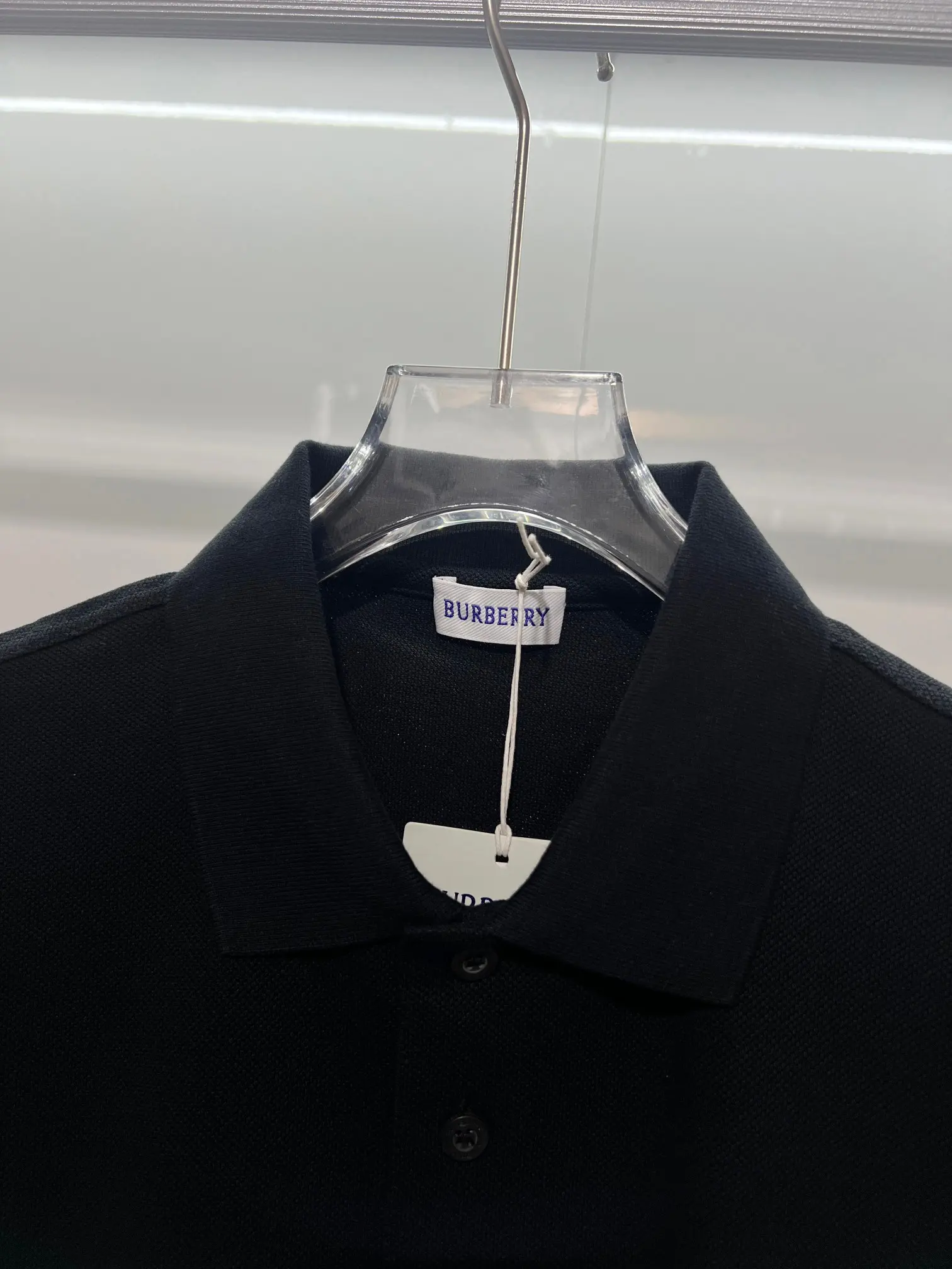 Embroidered Shield Logo Cotton-Piqué Polo Shirt D15013475 — view 6