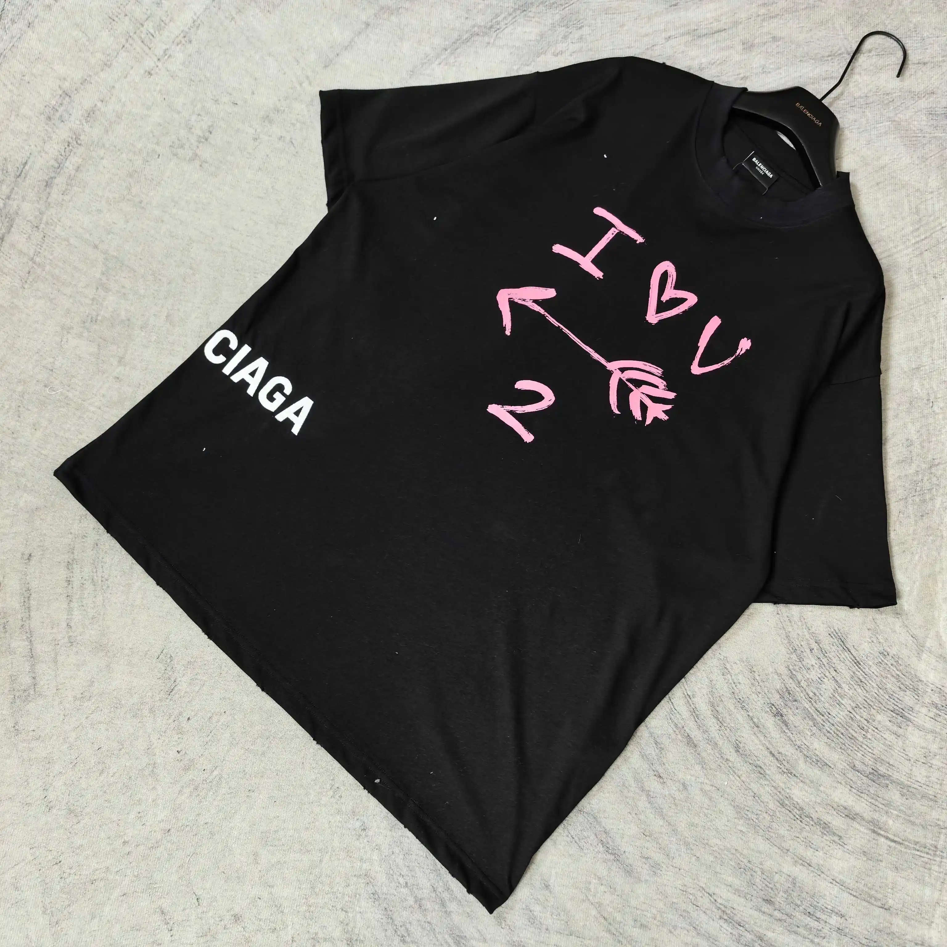 I Love U Medium Fit Graphic T-Shirt D15024490 — view 4