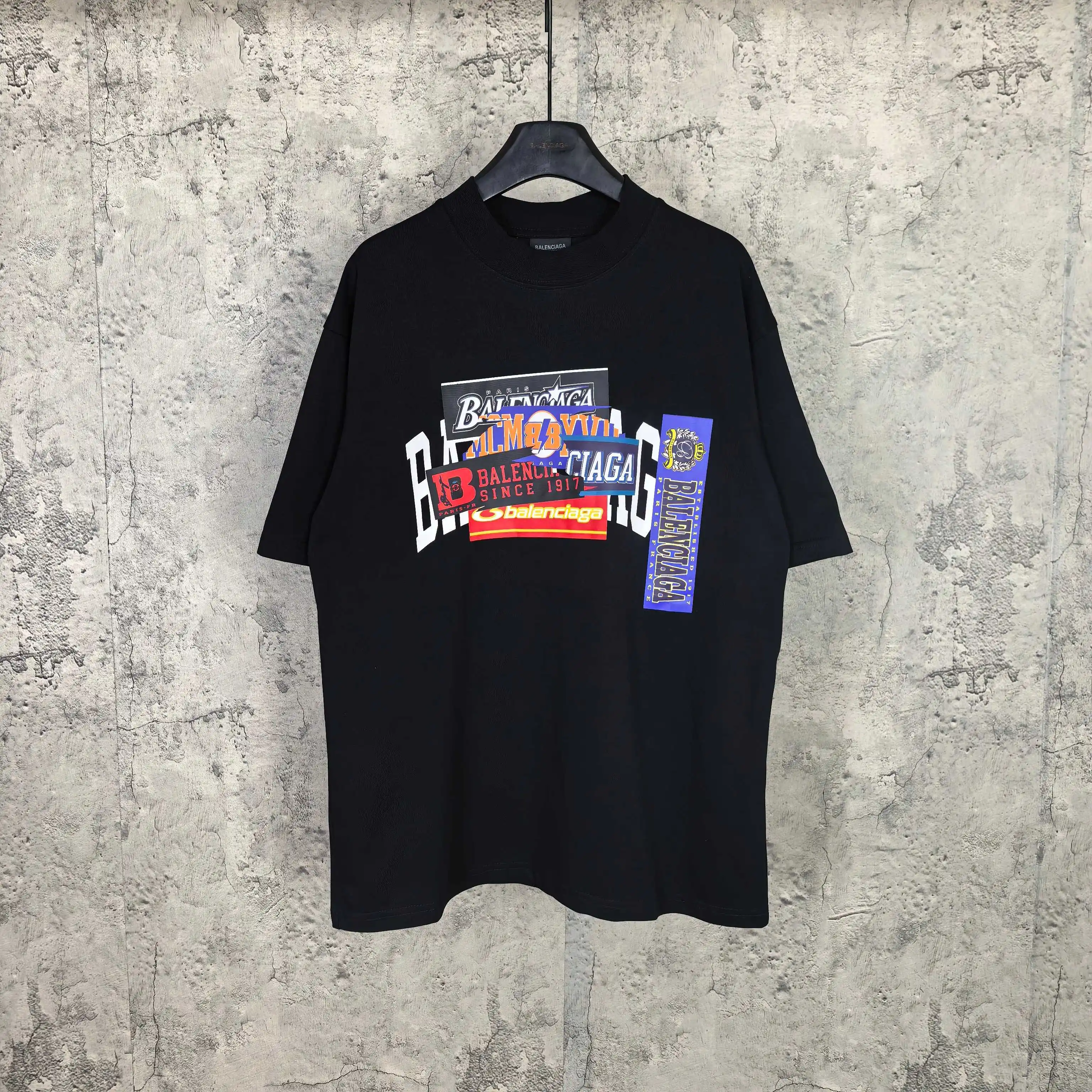 Bumper Stickers Logo Print T-Shirt D15024471