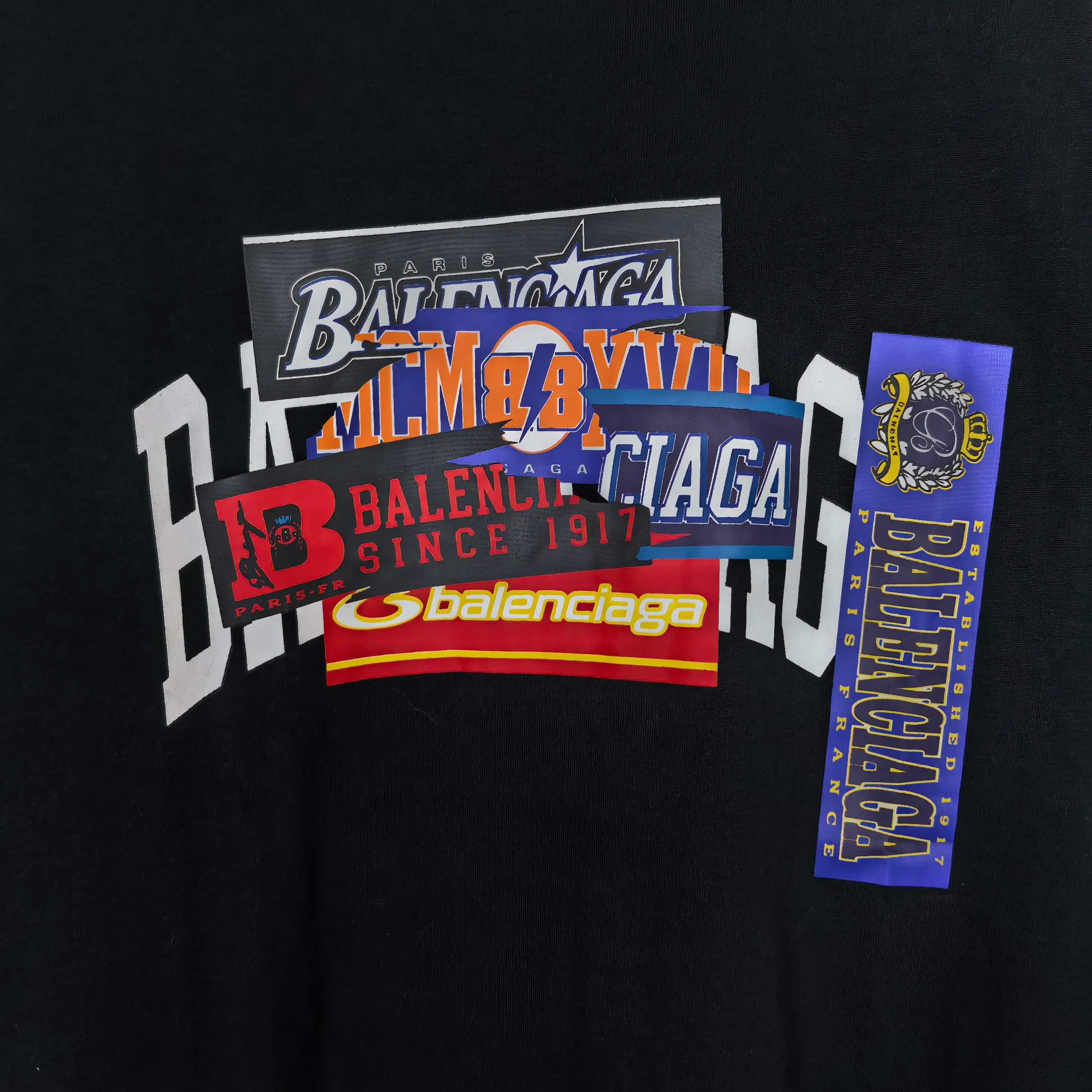 Bumper Stickers Logo Print T-Shirt D15024471 — view 8