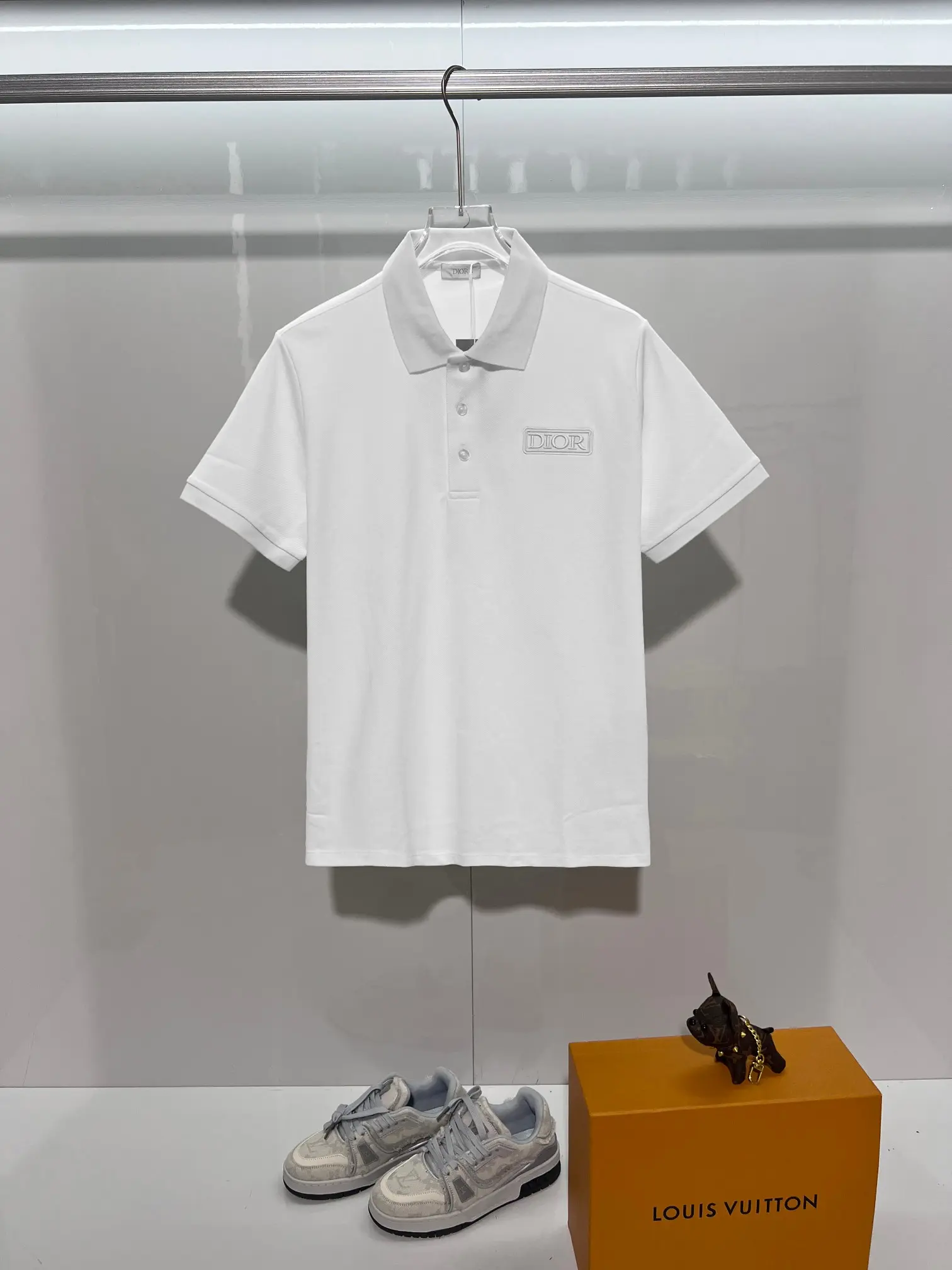 Logo-Embroidered Cotton-Piqué Polo Shirt D15013639