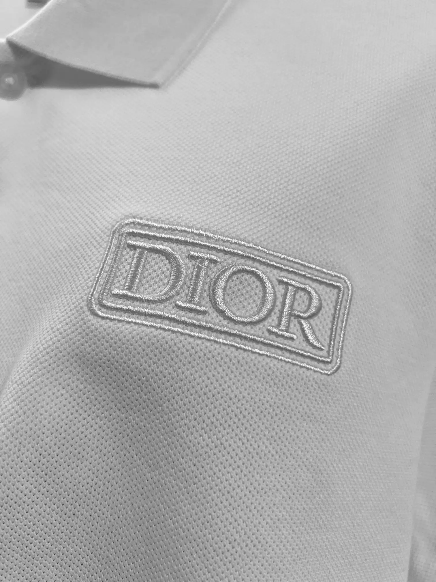 Logo-Embroidered Cotton-Piqué Polo Shirt D15013639 — view 5