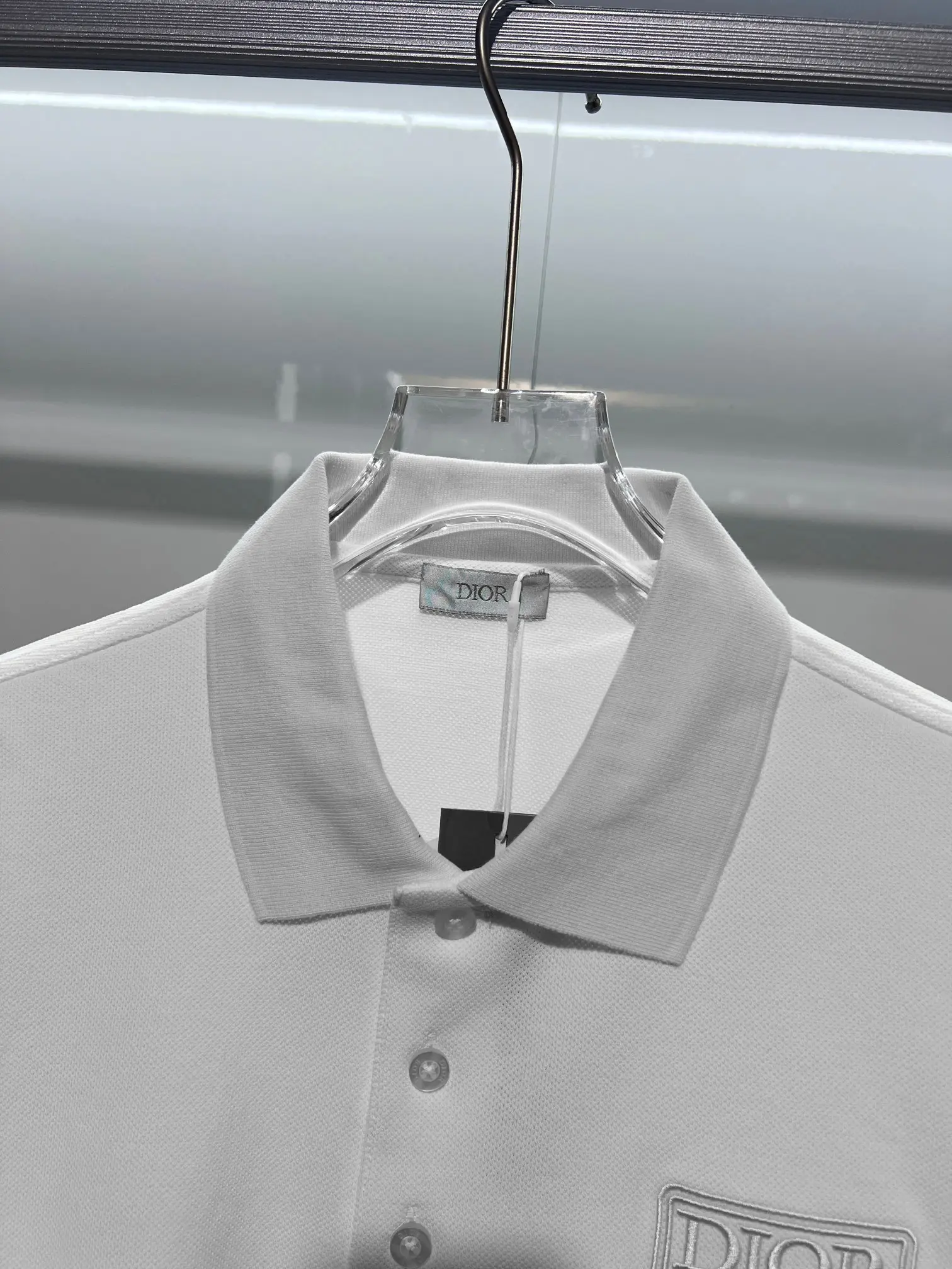 Logo-Embroidered Cotton-Piqué Polo Shirt D15013639 — view 6