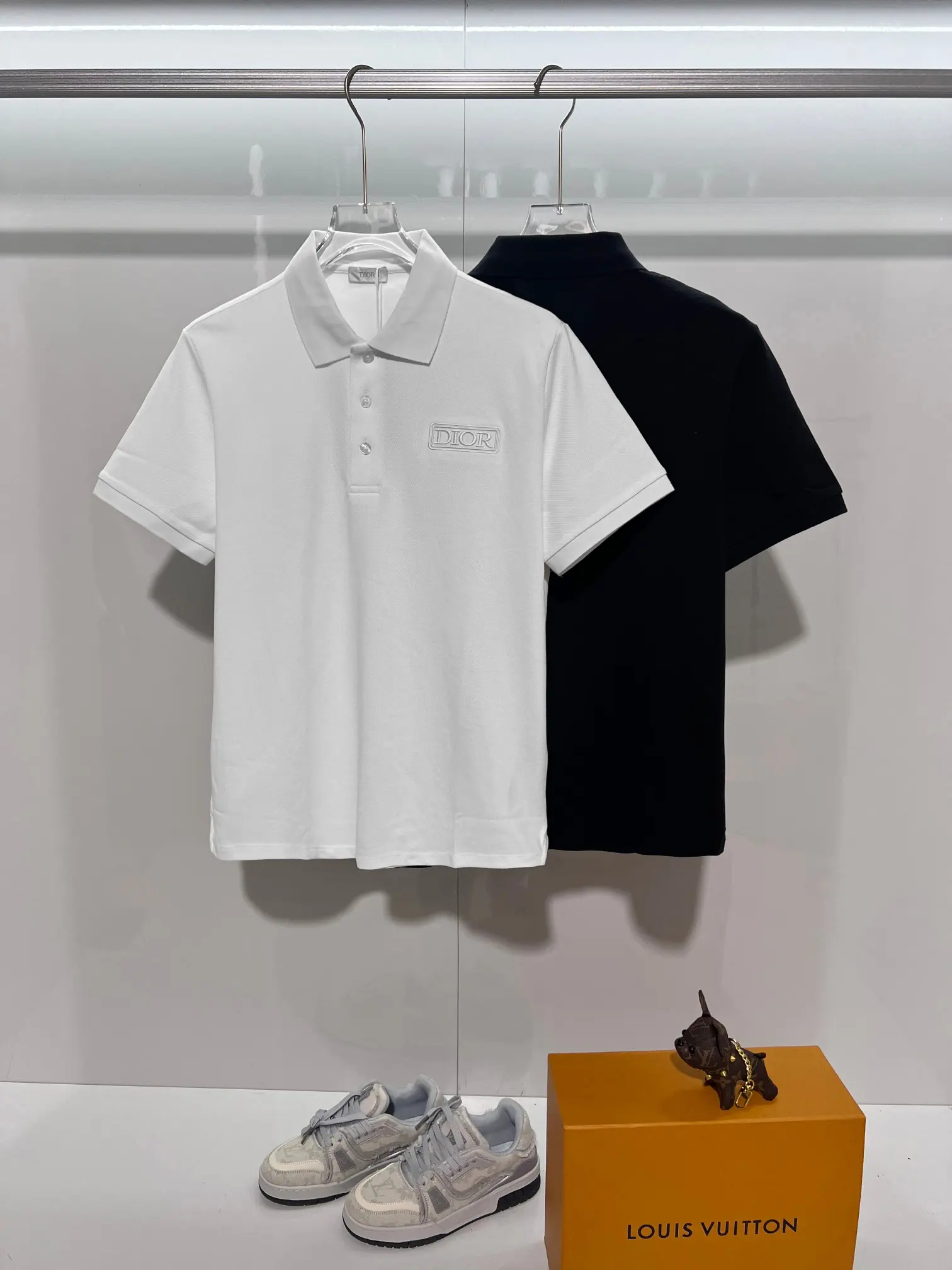 Logo-Embroidered Cotton-Piqué Polo Shirt D15013639 — view 11
