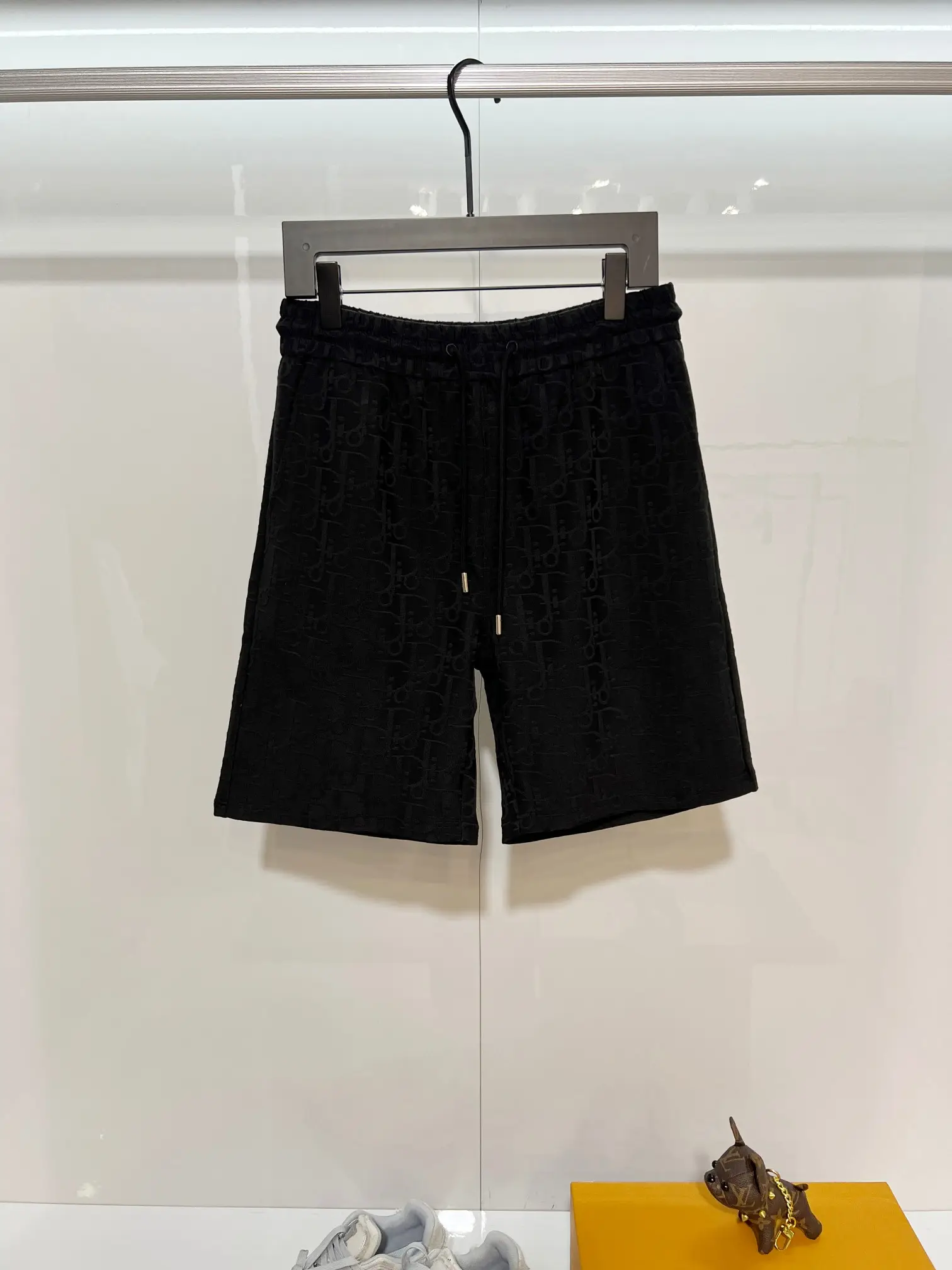 Oblique Jacquard Drawstring Shorts D15013615