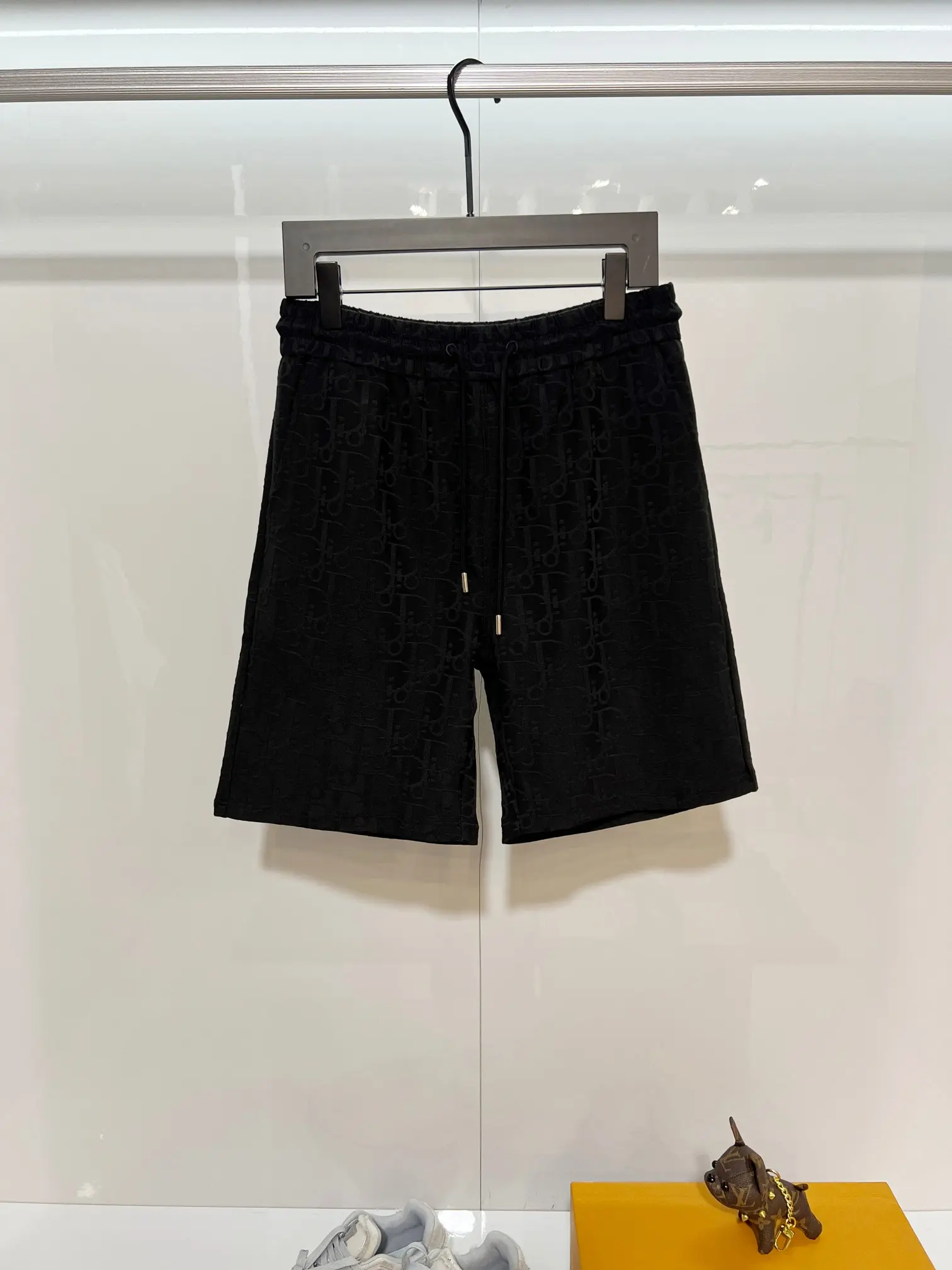 Oblique Jacquard Drawstring Shorts D15013615