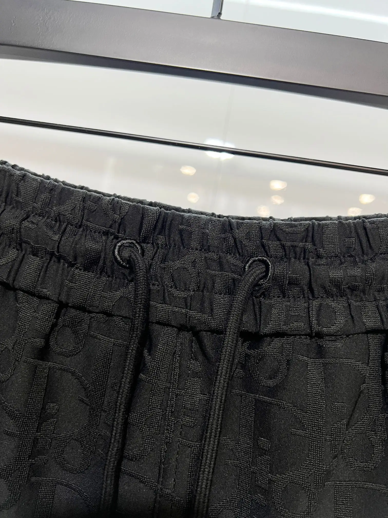 Oblique Jacquard Drawstring Shorts D15013615 — view 8