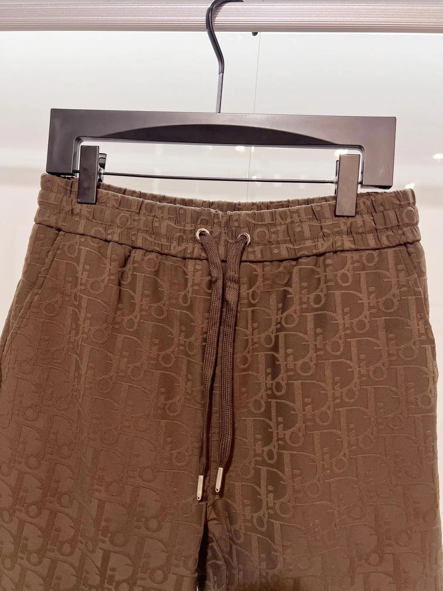 Oblique Jacquard Drawstring Shorts D15013614 — view 3