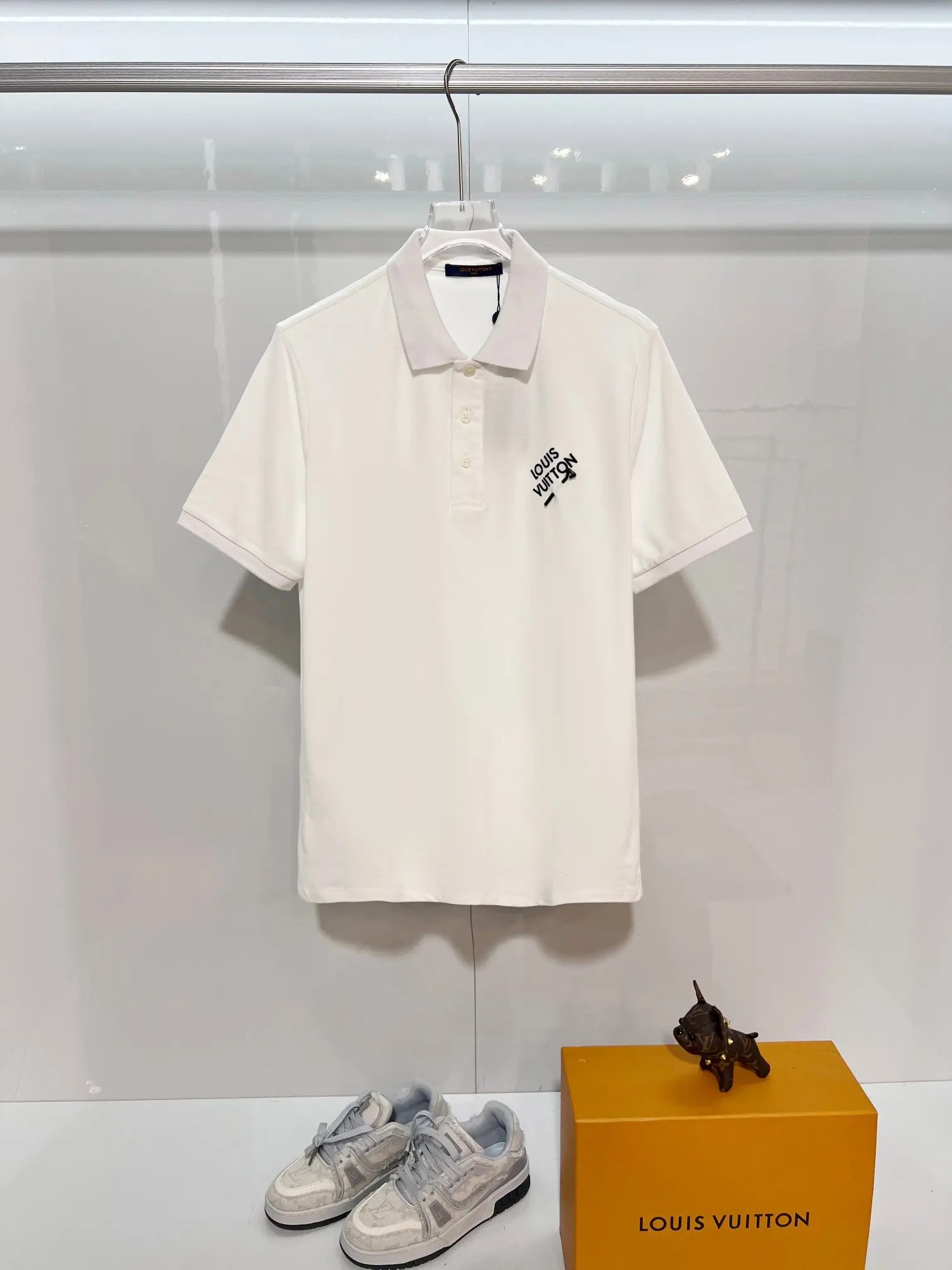 Embroidered Logo Cotton-Piqué Polo Shirt D15013631