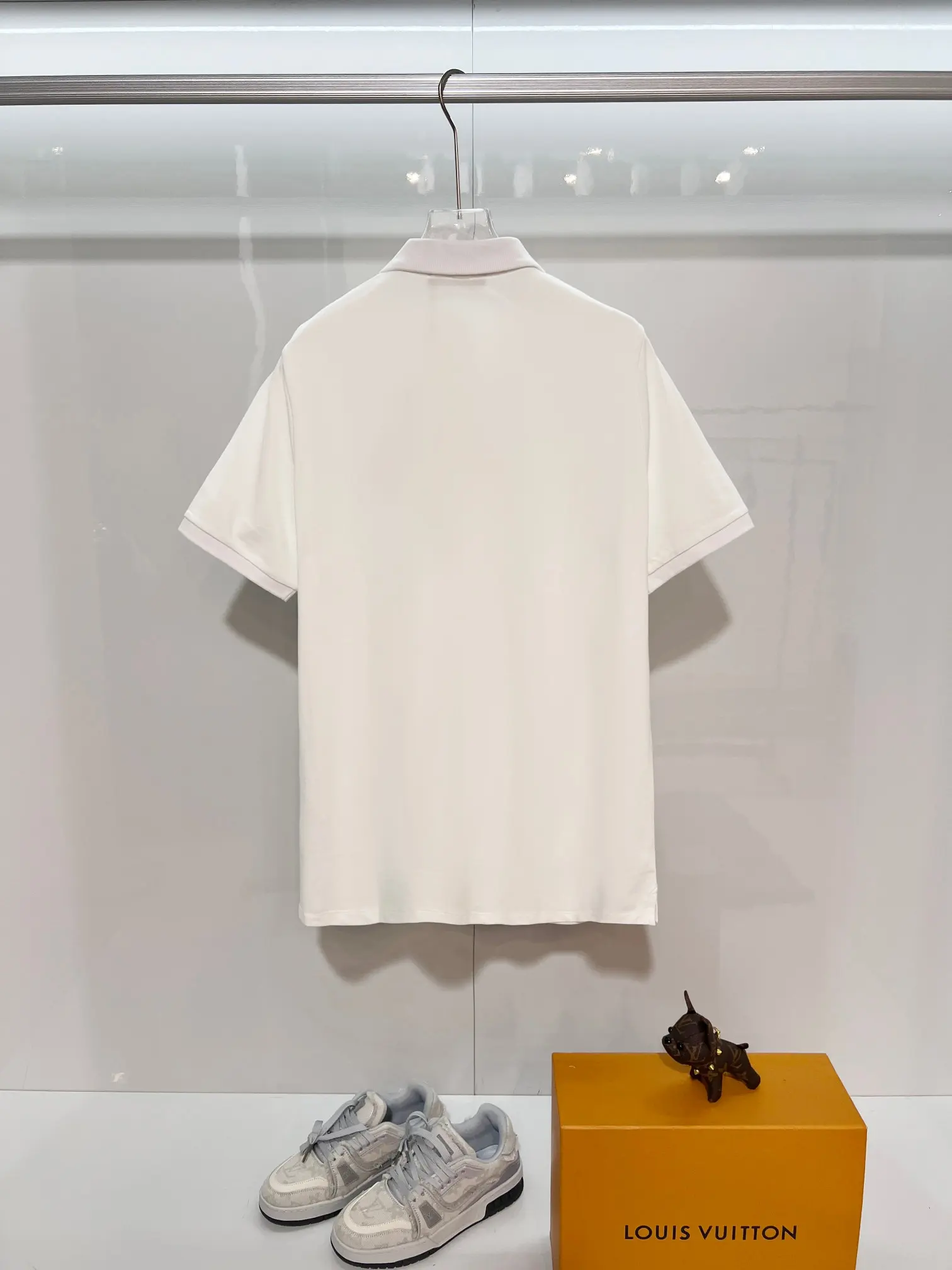 Embroidered Logo Cotton-Piqué Polo Shirt D15013631 — view 2