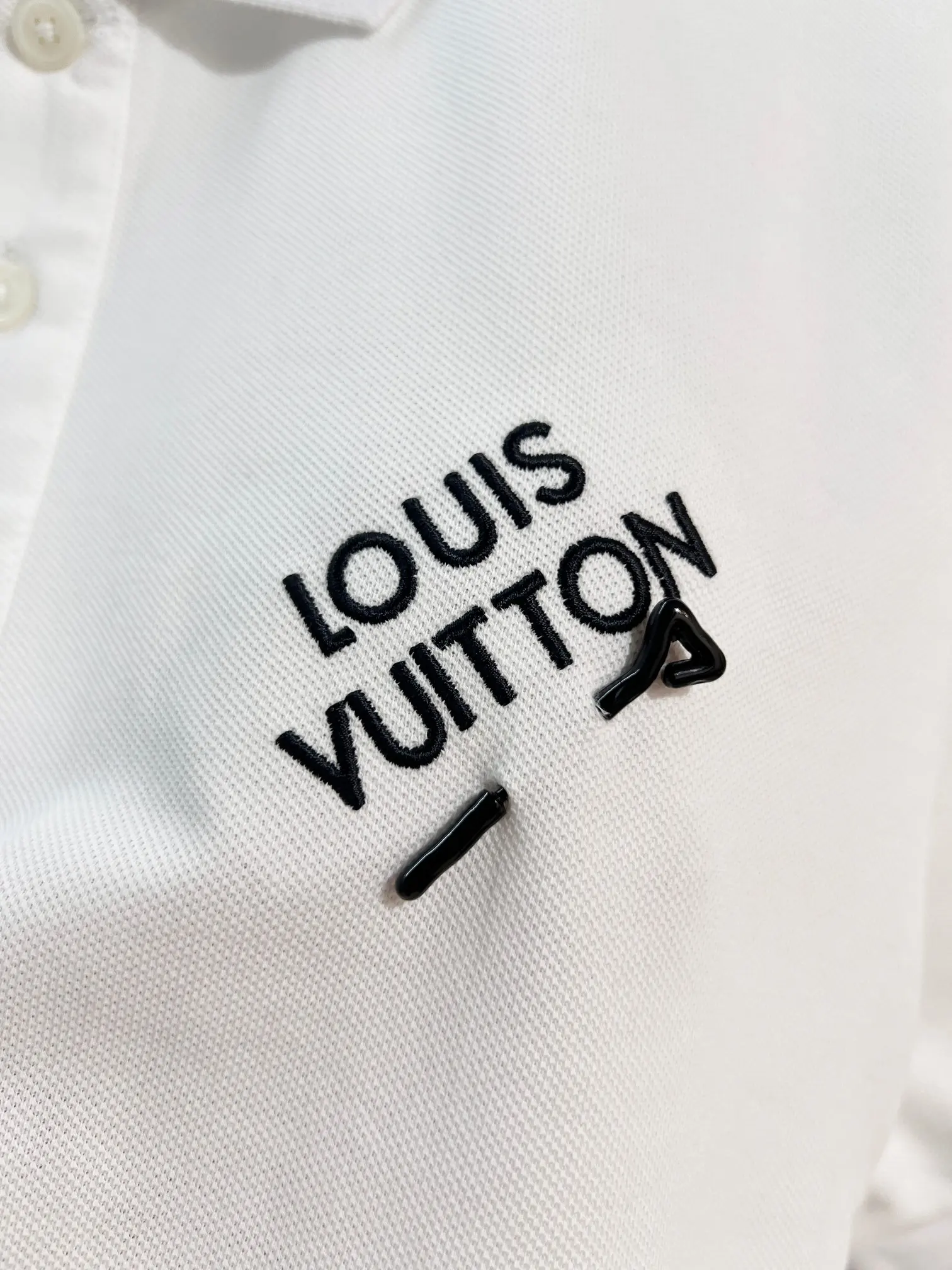 Embroidered Logo Cotton-Piqué Polo Shirt D15013631 — view 5
