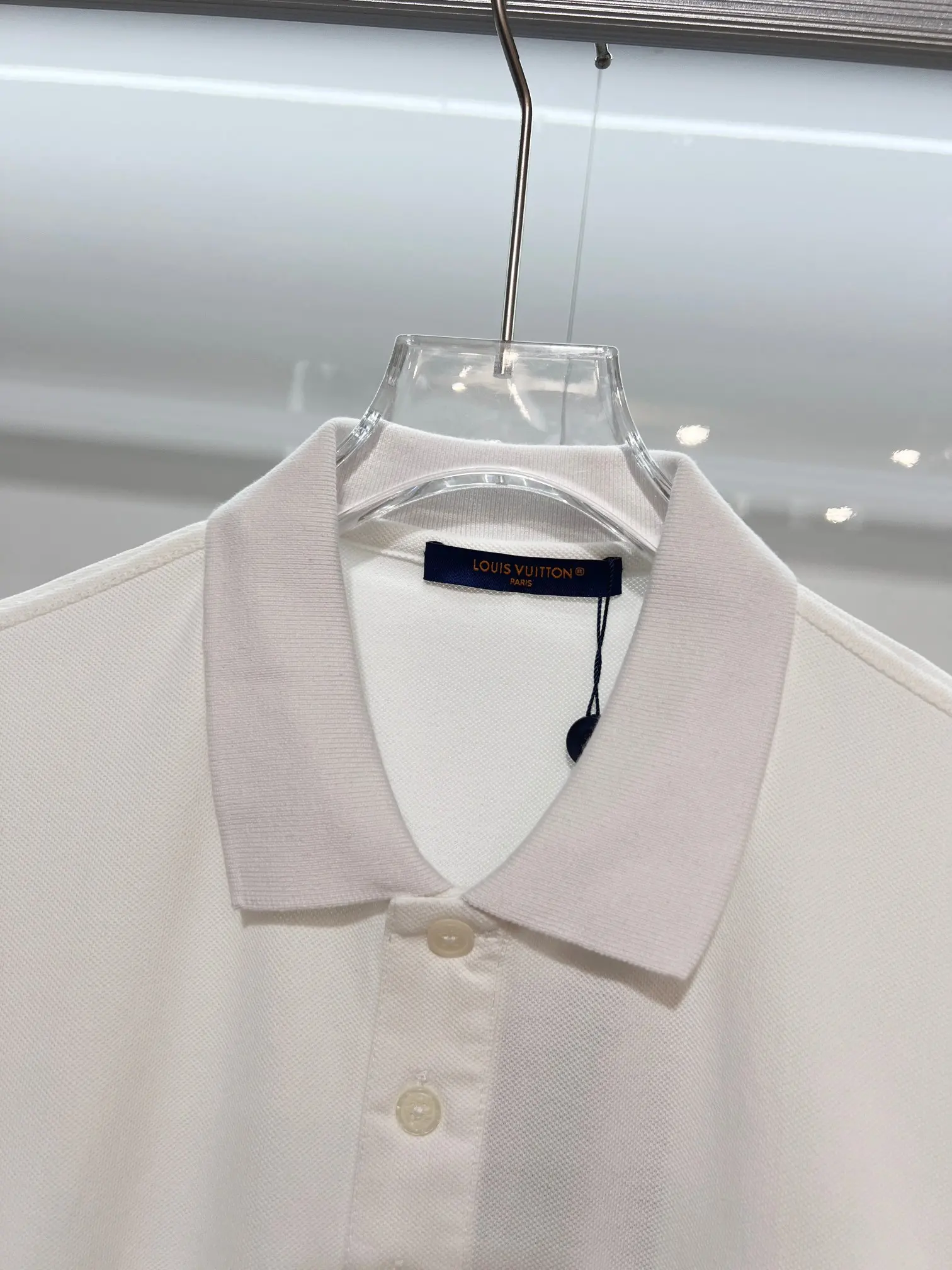 Embroidered Logo Cotton-Piqué Polo Shirt D15013631 — view 6