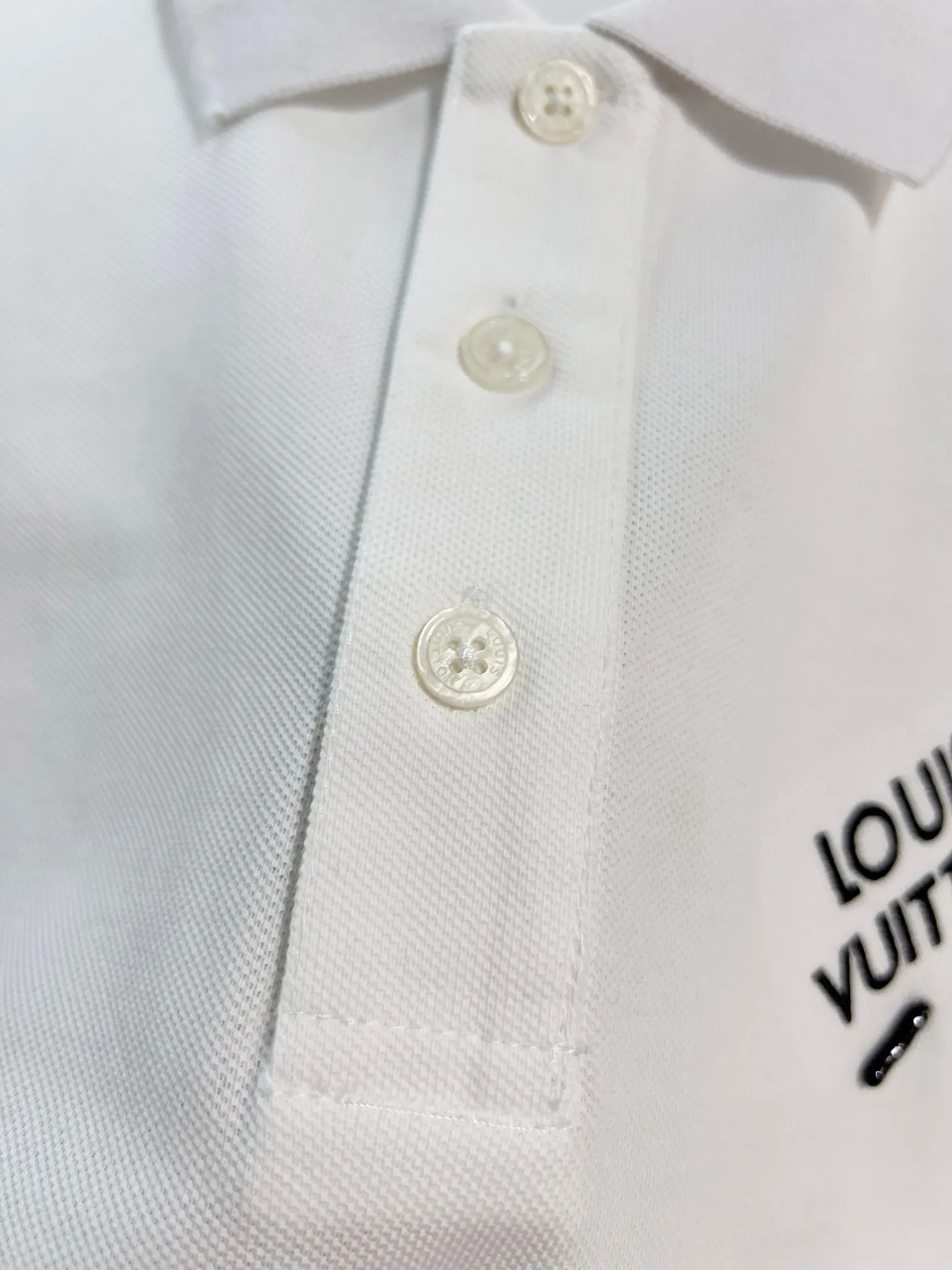 Embroidered Logo Cotton-Piqué Polo Shirt D15013631 — view 8