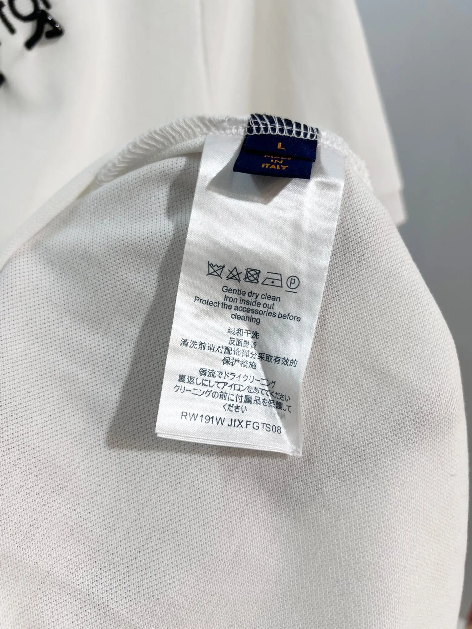 Embroidered Logo Cotton-Piqué Polo Shirt D15013631 — view 10