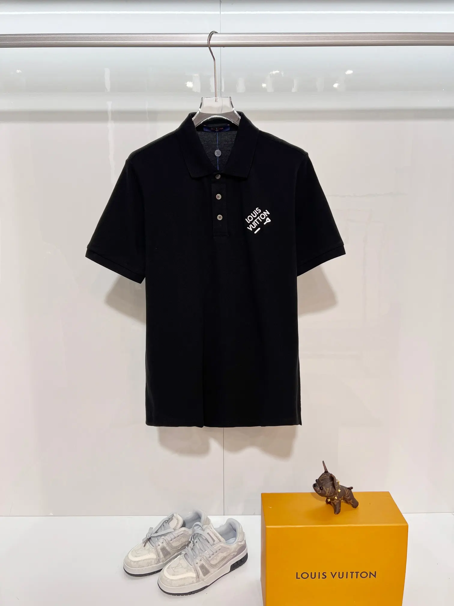 Embroidered Logo Cotton-Piqué Polo Shirt D15013632
