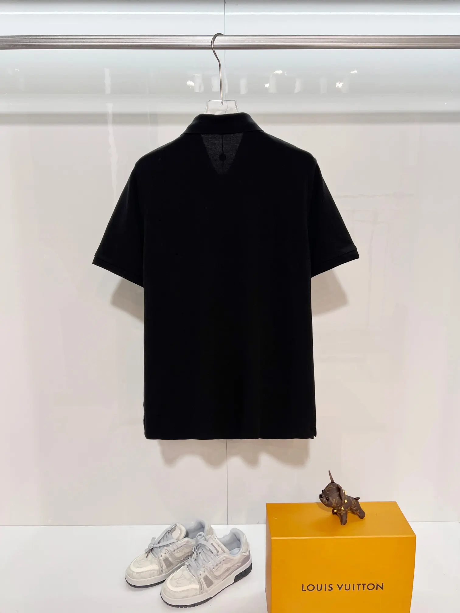 Embroidered Logo Cotton-Piqué Polo Shirt D15013632 — view 2