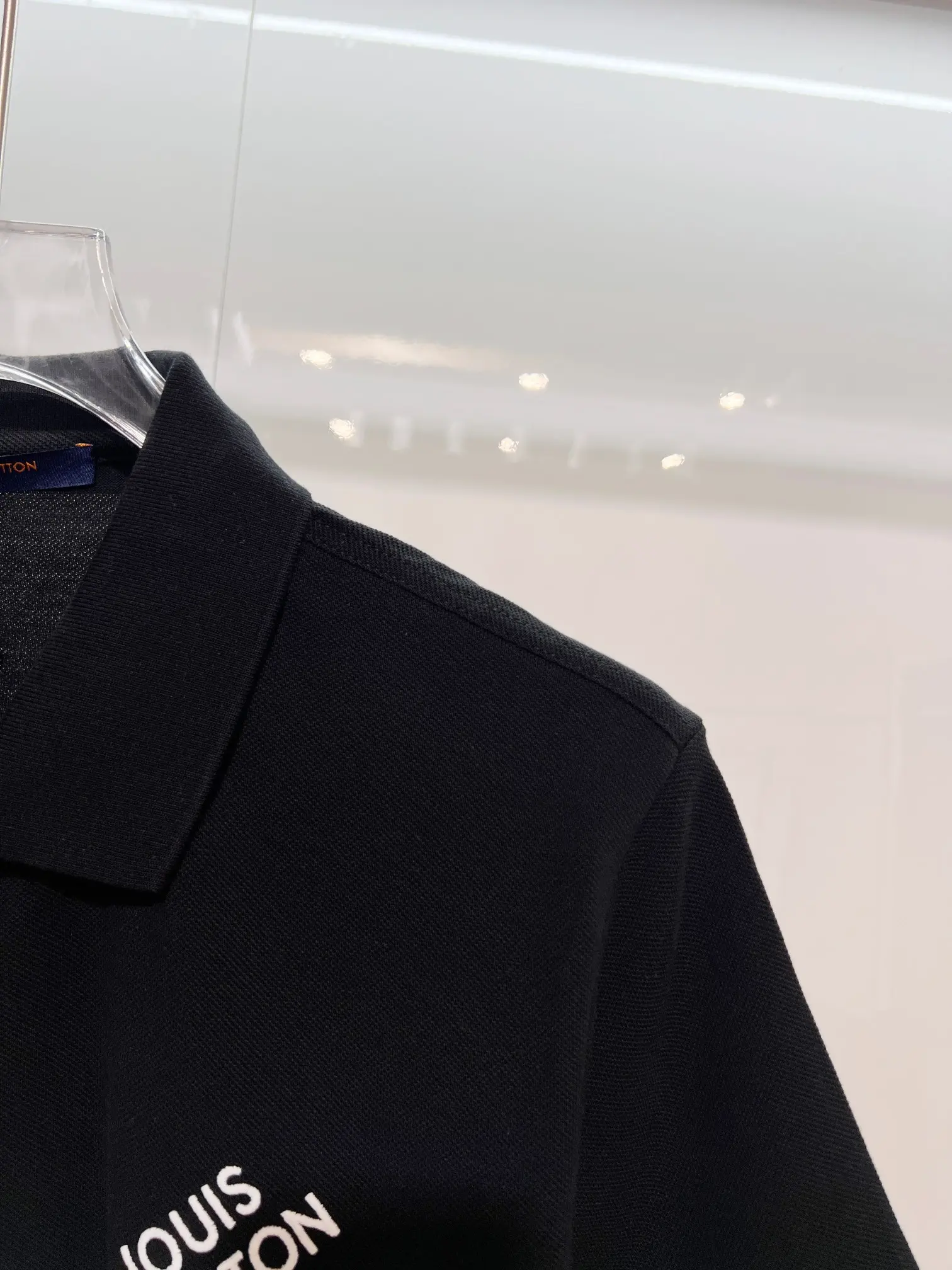 Embroidered Logo Cotton-Piqué Polo Shirt D15013632 — view 7