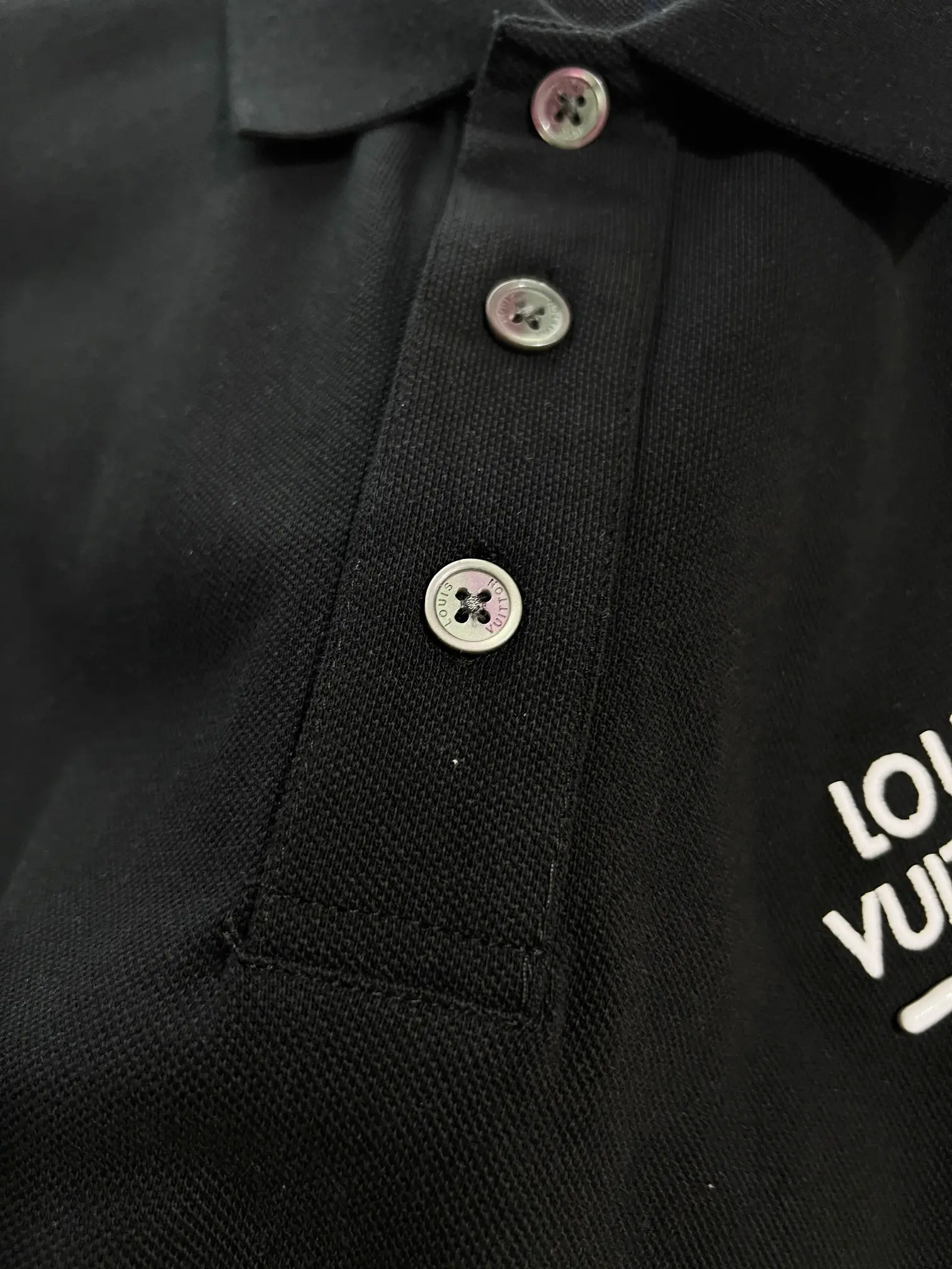 Embroidered Logo Cotton-Piqué Polo Shirt D15013632 — view 8