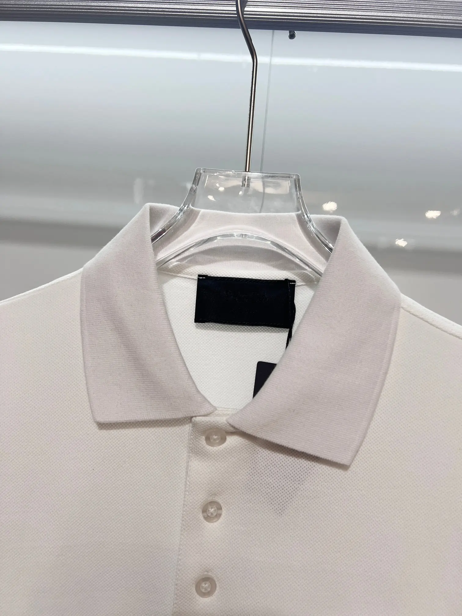 Logo-Appliquéd Cotton-Piqué Polo Shirt D15013633 — view 6
