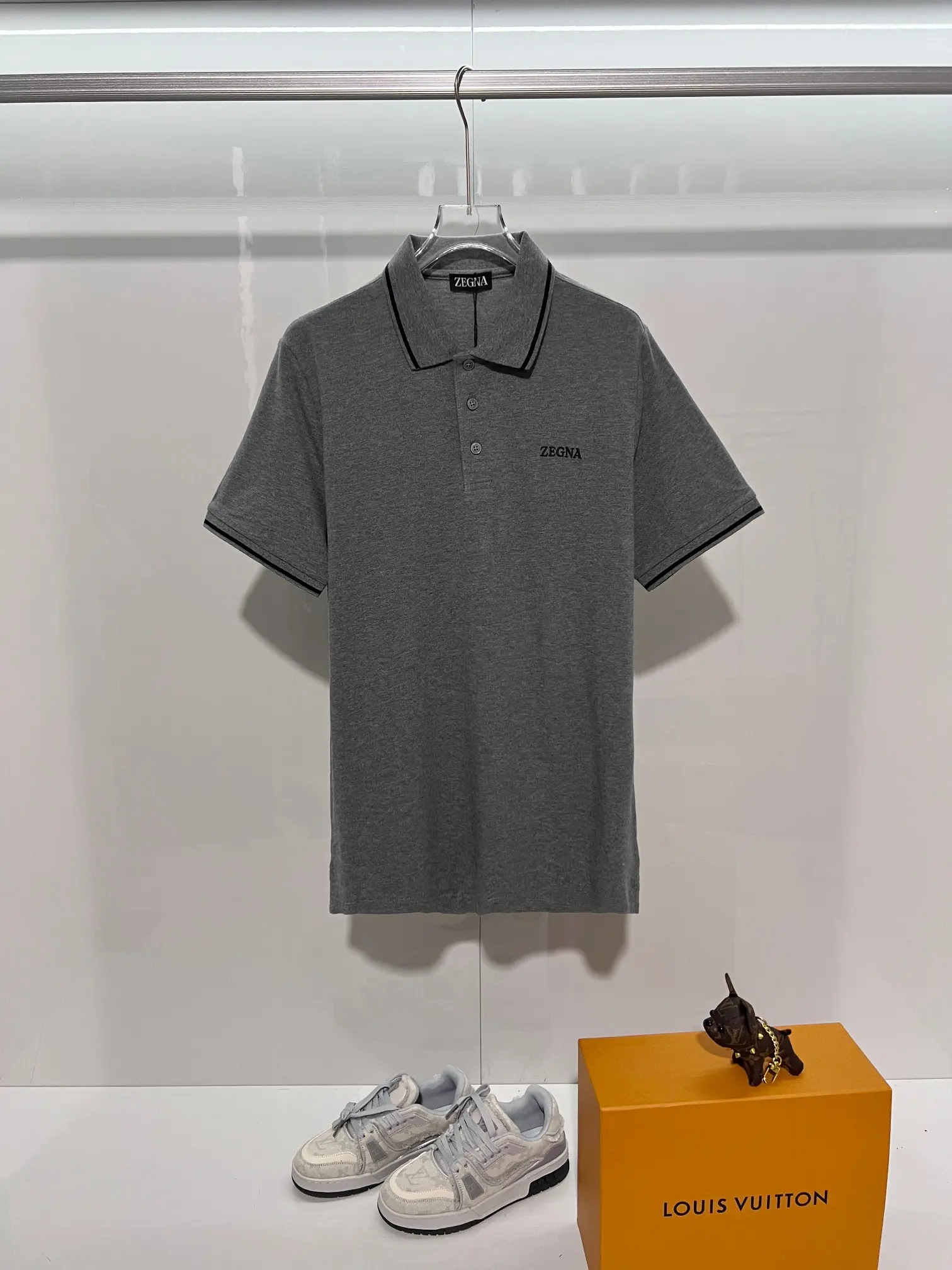 Logo-Embroidered Cotton-Piqué Polo Shirt D15013468