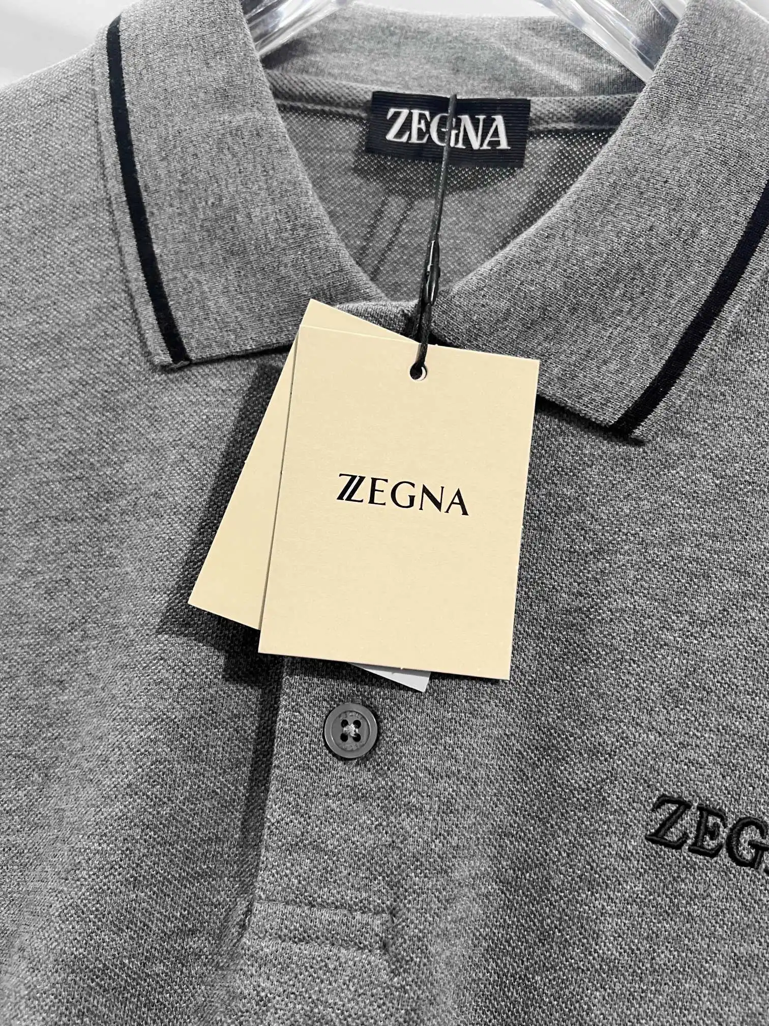 Logo-Embroidered Cotton-Piqué Polo Shirt D15013468 — view 4