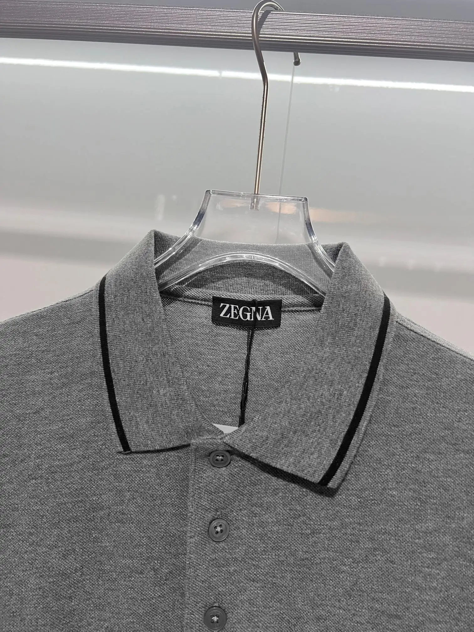 Logo-Embroidered Cotton-Piqué Polo Shirt D15013468 — view 6
