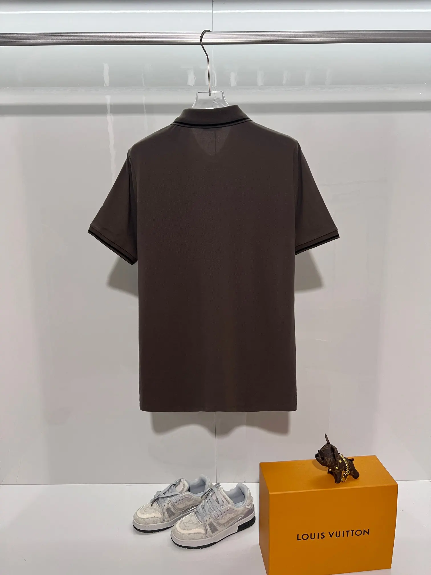 Zegna Logo-Embroidered Cotton-Piqué Polo Shirt D15013469 — view 2