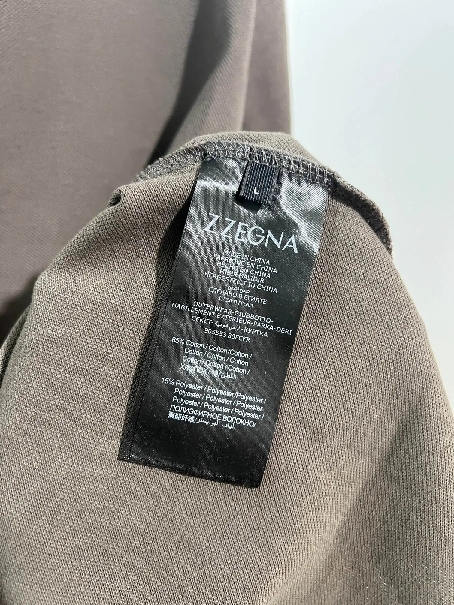Zegna Logo-Embroidered Cotton-Piqué Polo Shirt D15013469 — view 10