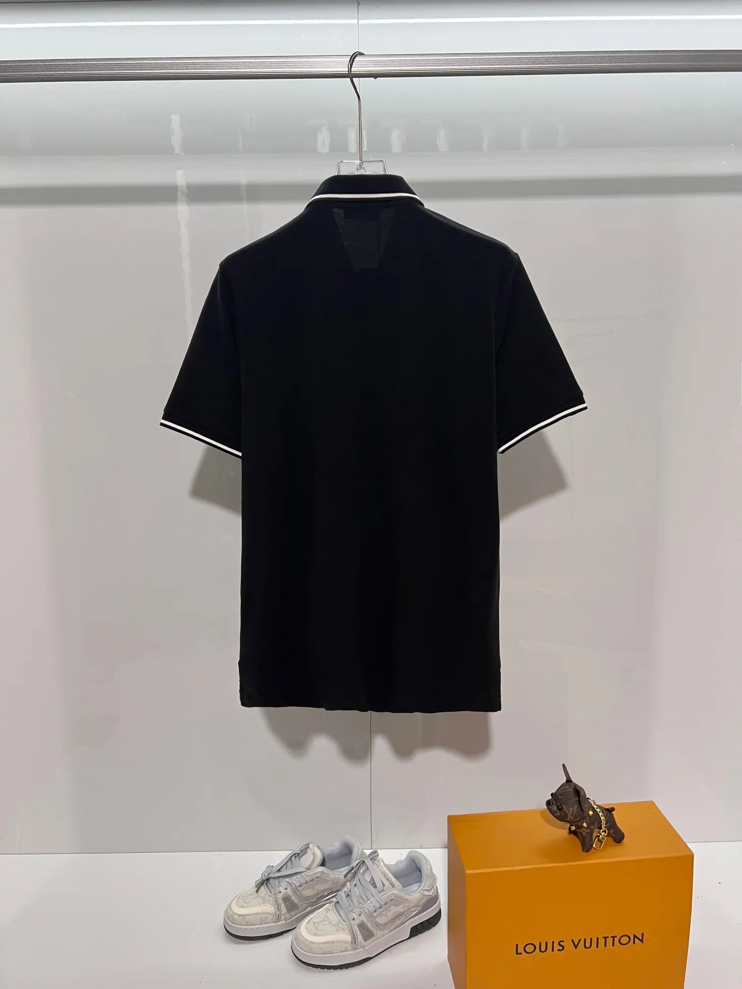 Logo-Embroidered Piqué Cotton Polo Shirt D15013470 — view 2