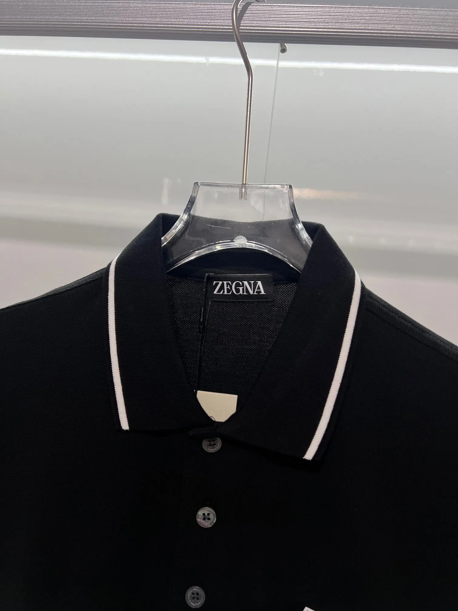 Logo-Embroidered Piqué Cotton Polo Shirt D15013470 — view 6