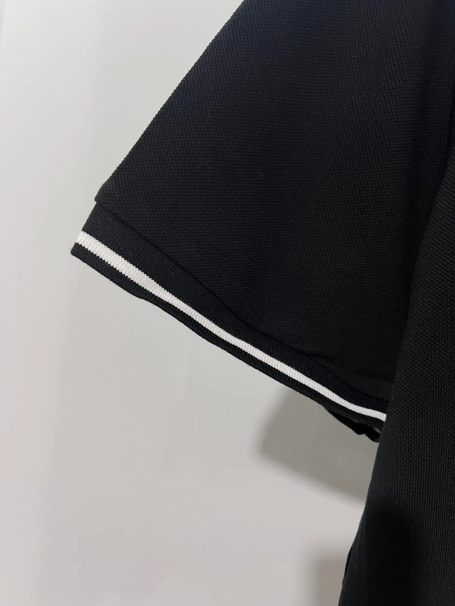 Logo-Embroidered Piqué Cotton Polo Shirt D15013470 — view 9