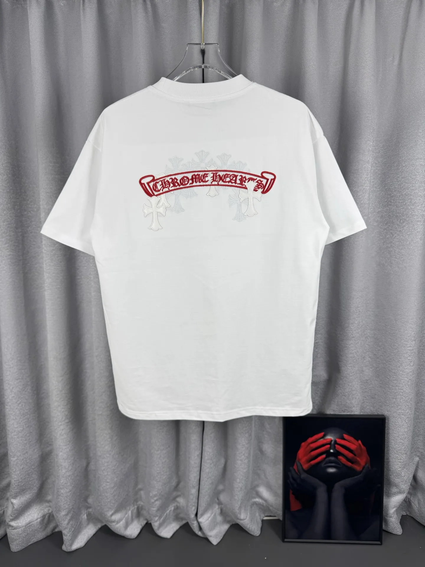 Logo-Embroidered Cotton Jersey T-Shirt D15019557 — view 3