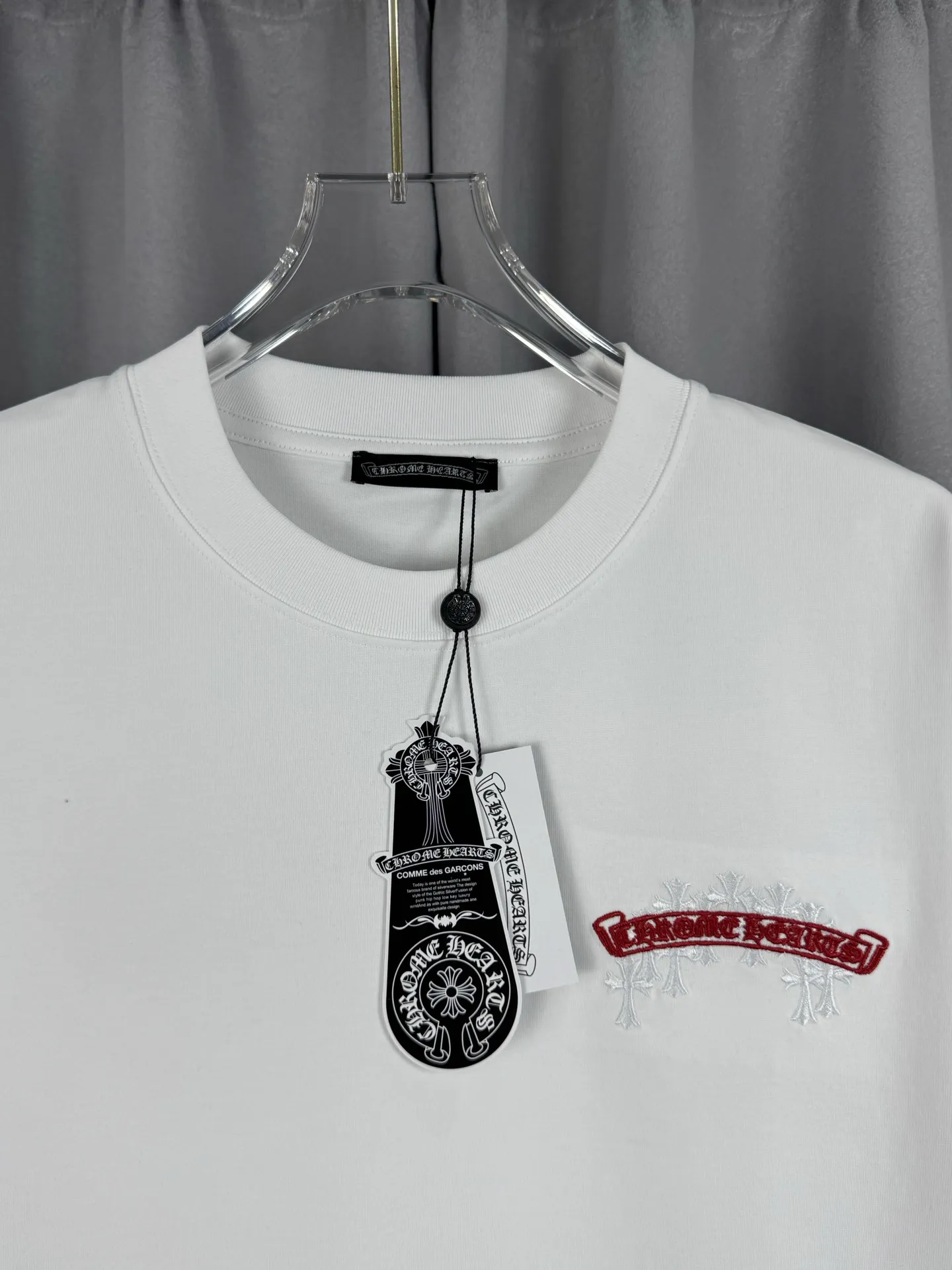 Logo-Embroidered Cotton Jersey T-Shirt D15019557 — view 4
