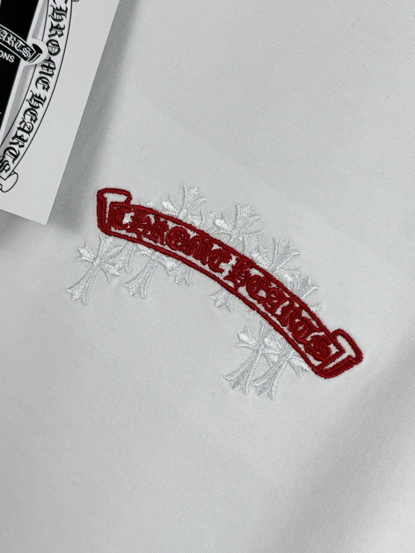 Logo-Embroidered Cotton Jersey T-Shirt D15019557 — view 5