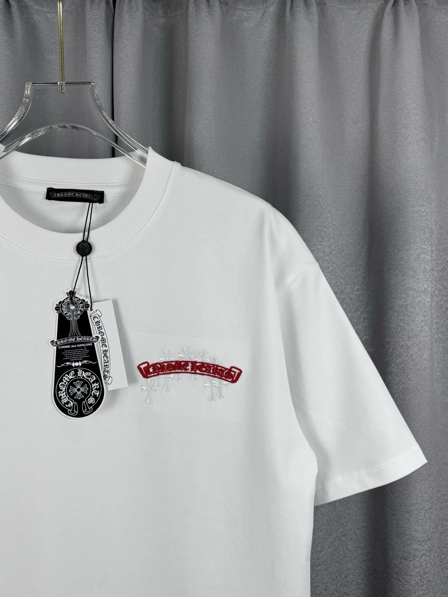 Logo-Embroidered Cotton Jersey T-Shirt D15019557 — view 6