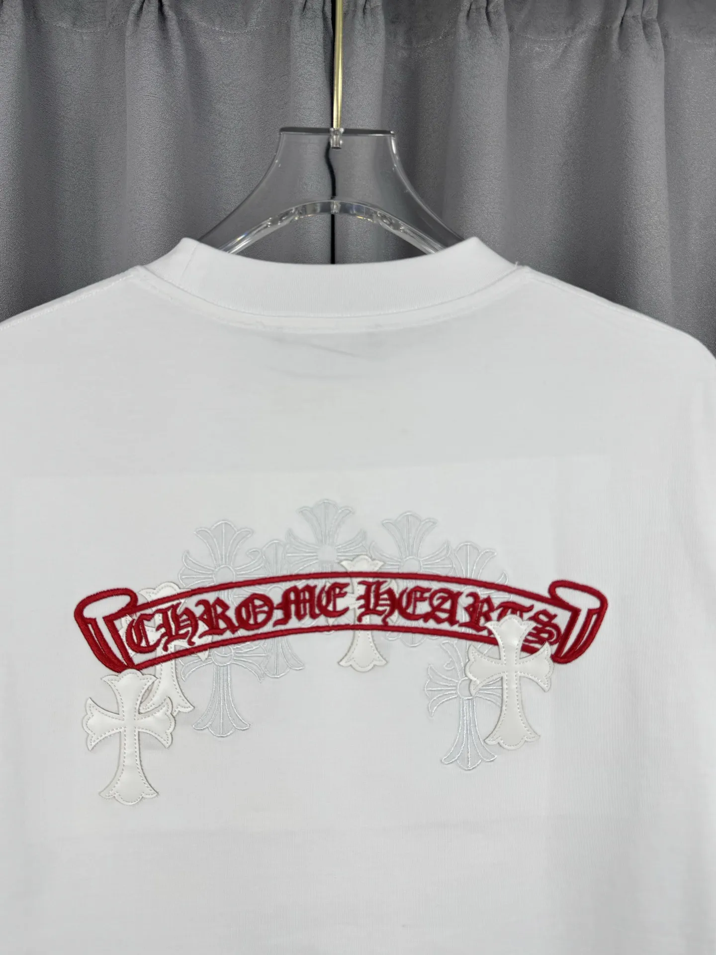 Logo-Embroidered Cotton Jersey T-Shirt D15019557 — view 7
