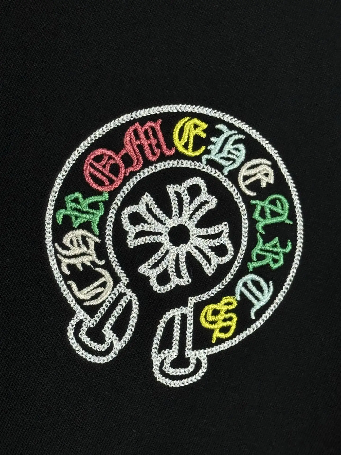 Embroidered Horseshoe Logo Cotton T-Shirt D15019581 — view 7