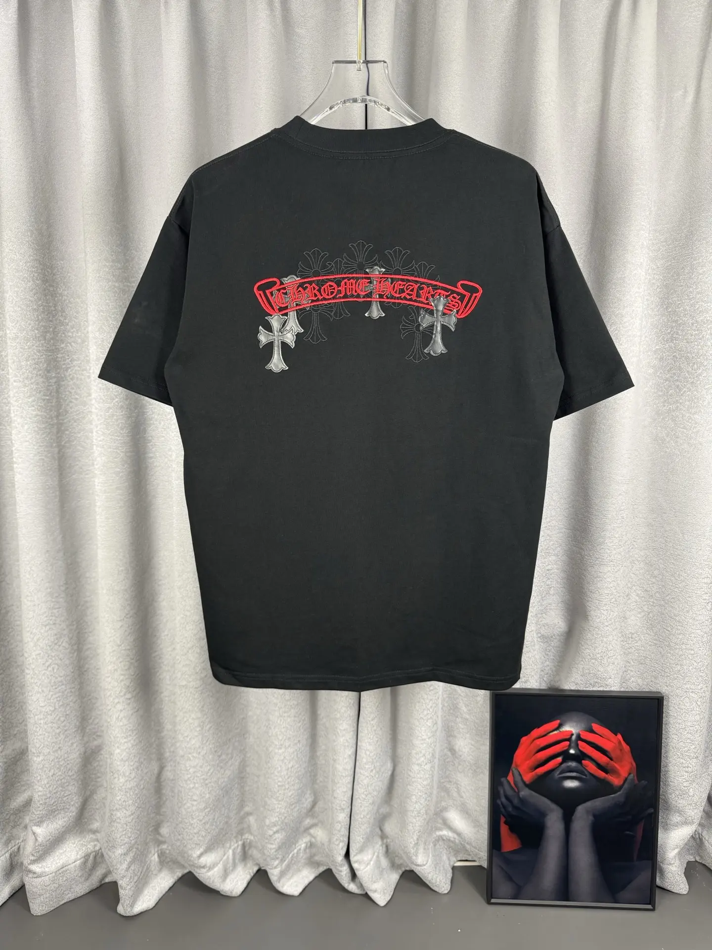 Embroidered Logo Cotton T-Shirt D15019558 — view 3