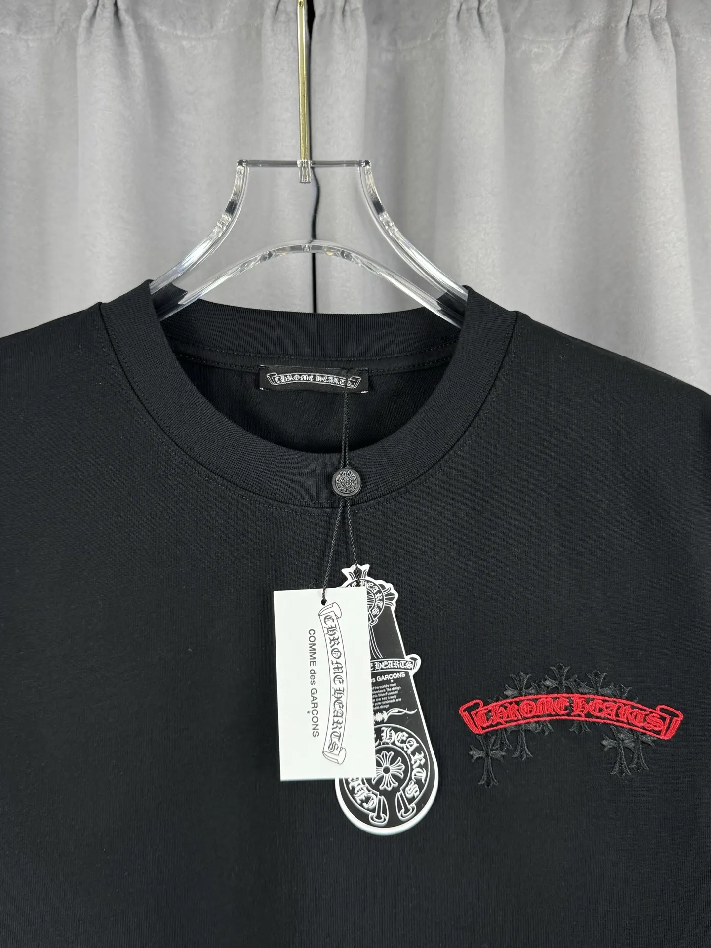 Embroidered Logo Cotton T-Shirt D15019558 — view 4